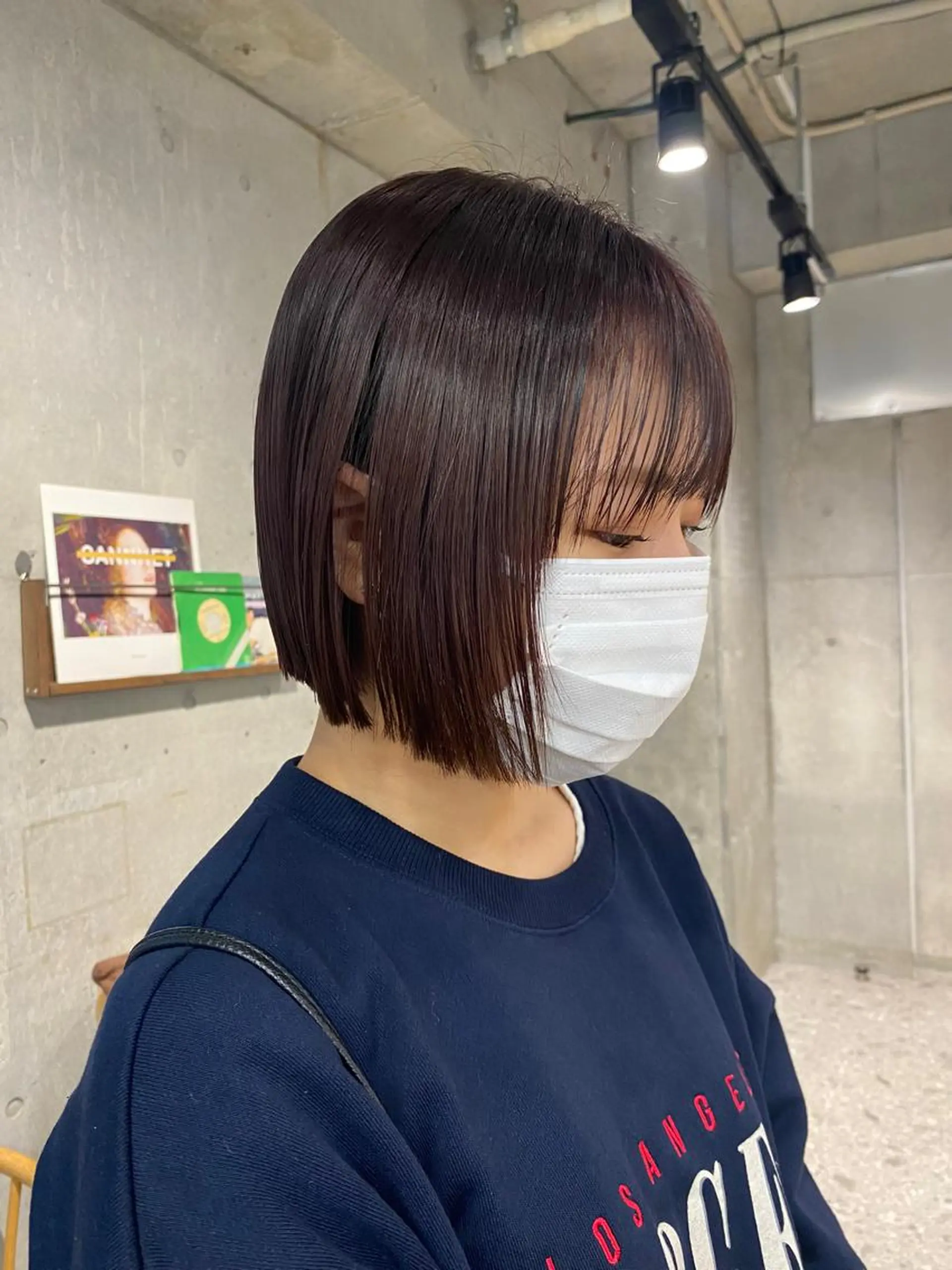 カラー ﾃﾞｻﾞｲﾝｶﾗｰ 🤍ｼﾉﾌﾞ🤍のヘアスタイル