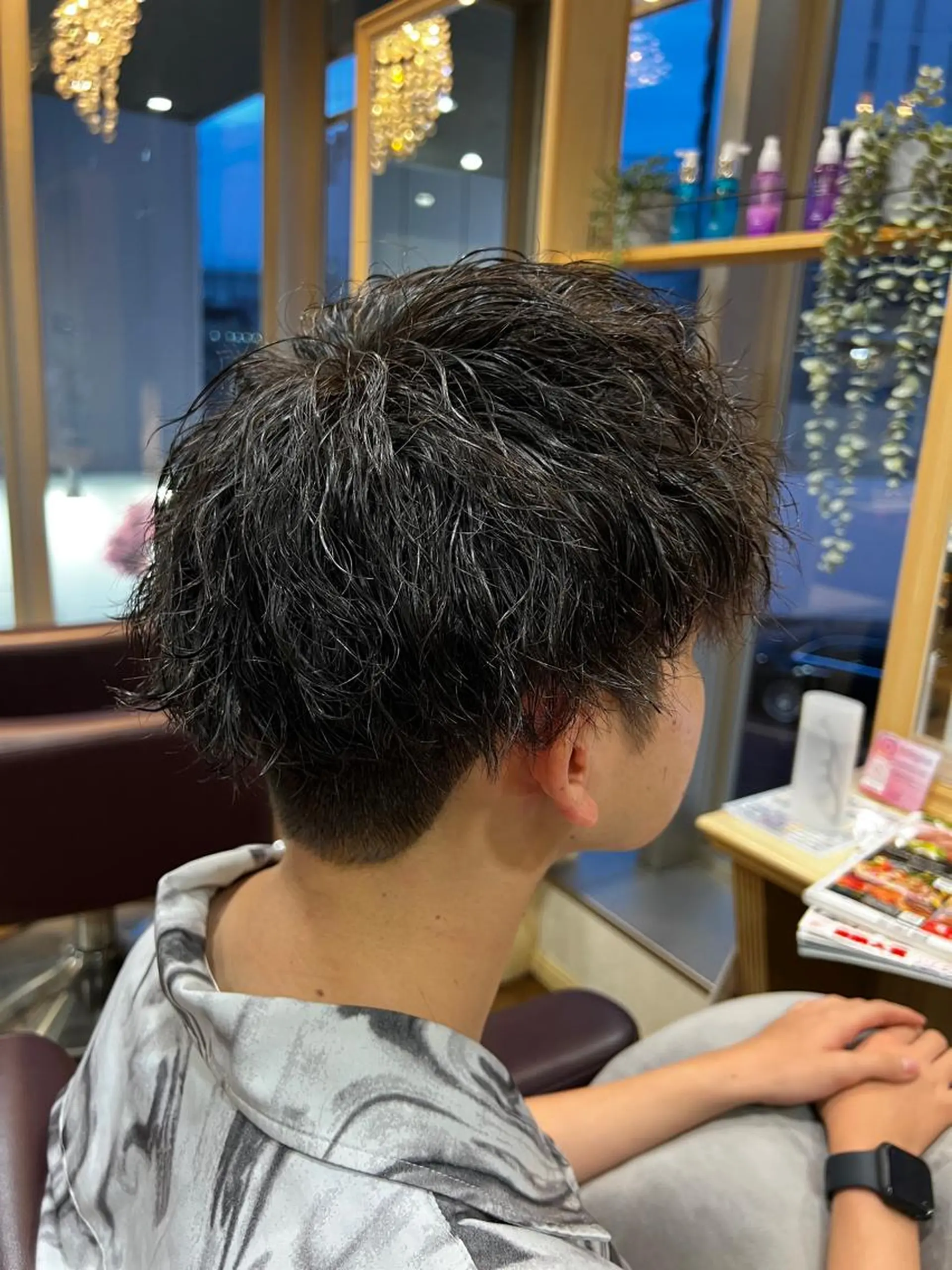 パーマ メンズ 小林 光紗のヘアスタイル