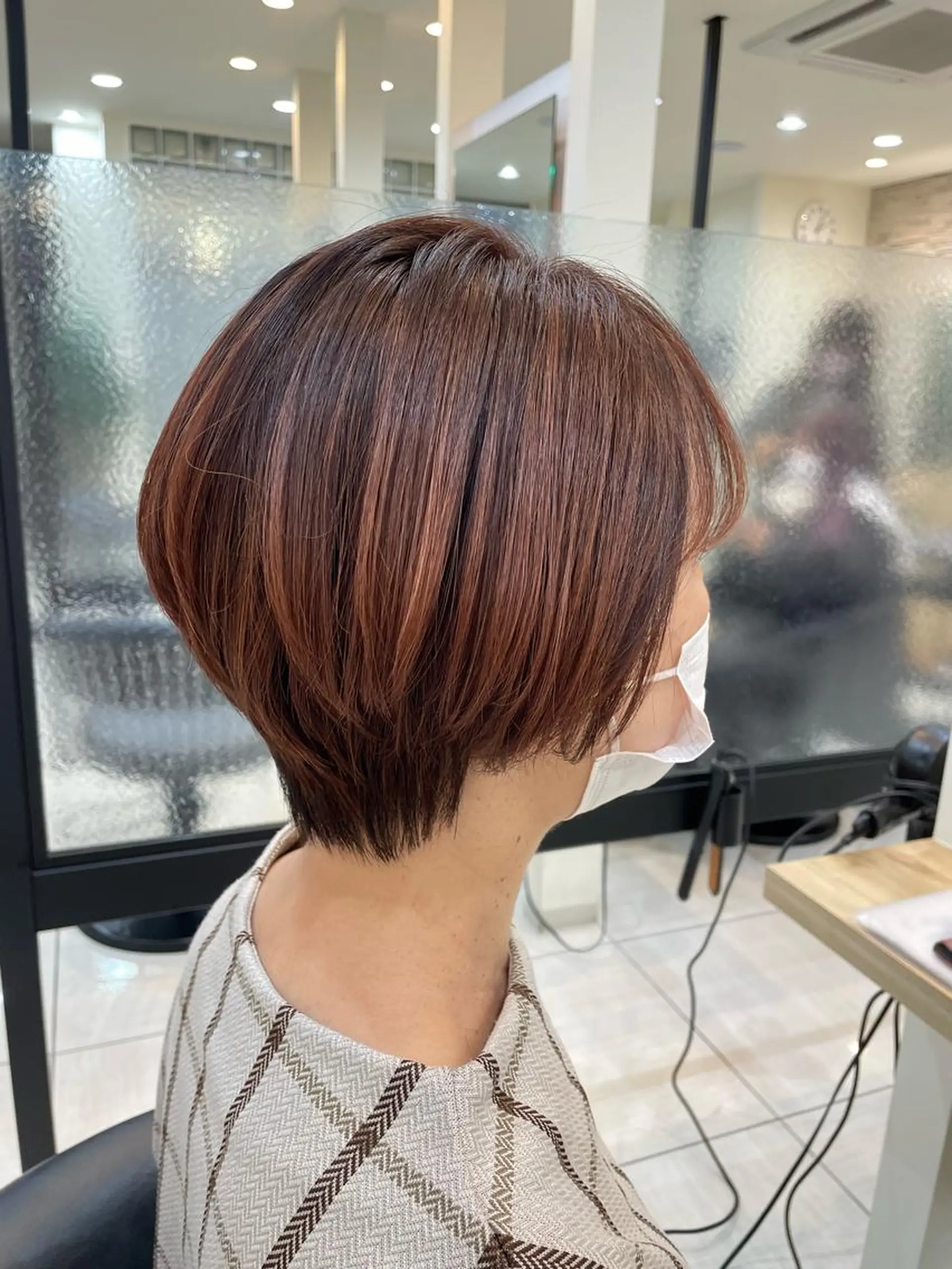 ショート カラー ハイライトカラー ハイライト カット ヘアカラー 田野倉NEXT店 美髪ニストのヘアスタイル