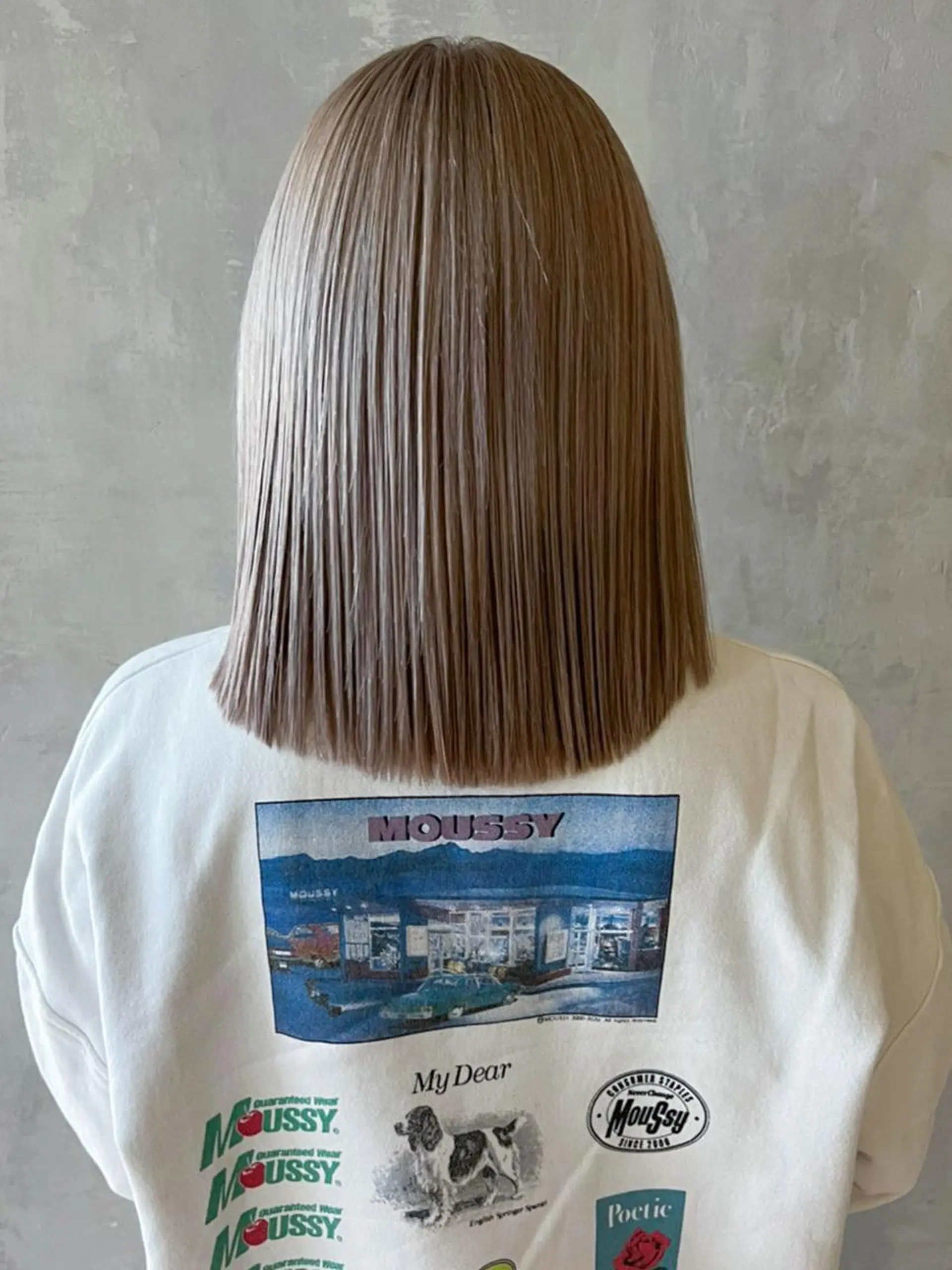 セミロング カラー パーマ ヘアアレンジ ベージュカラー カット ヘアカラー トリートメント ITbyALBUM 中野店のヘアスタイル