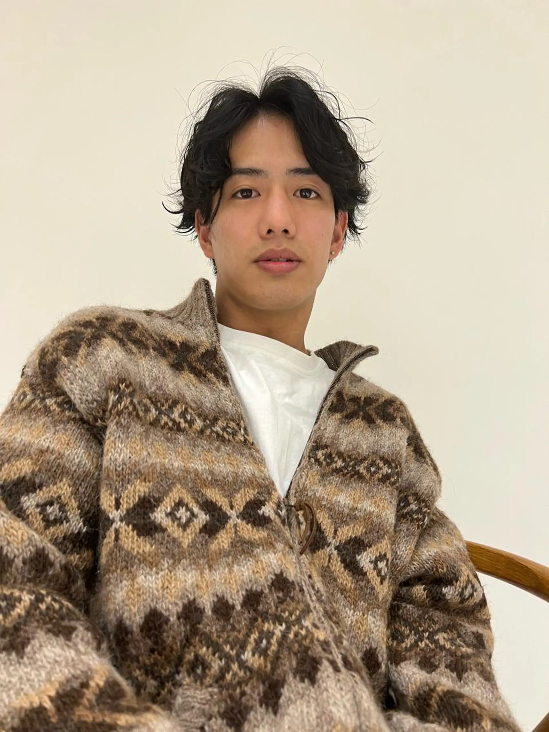 パーマ メンズ 斎藤　柚姫 sibell🌿のヘアスタイル