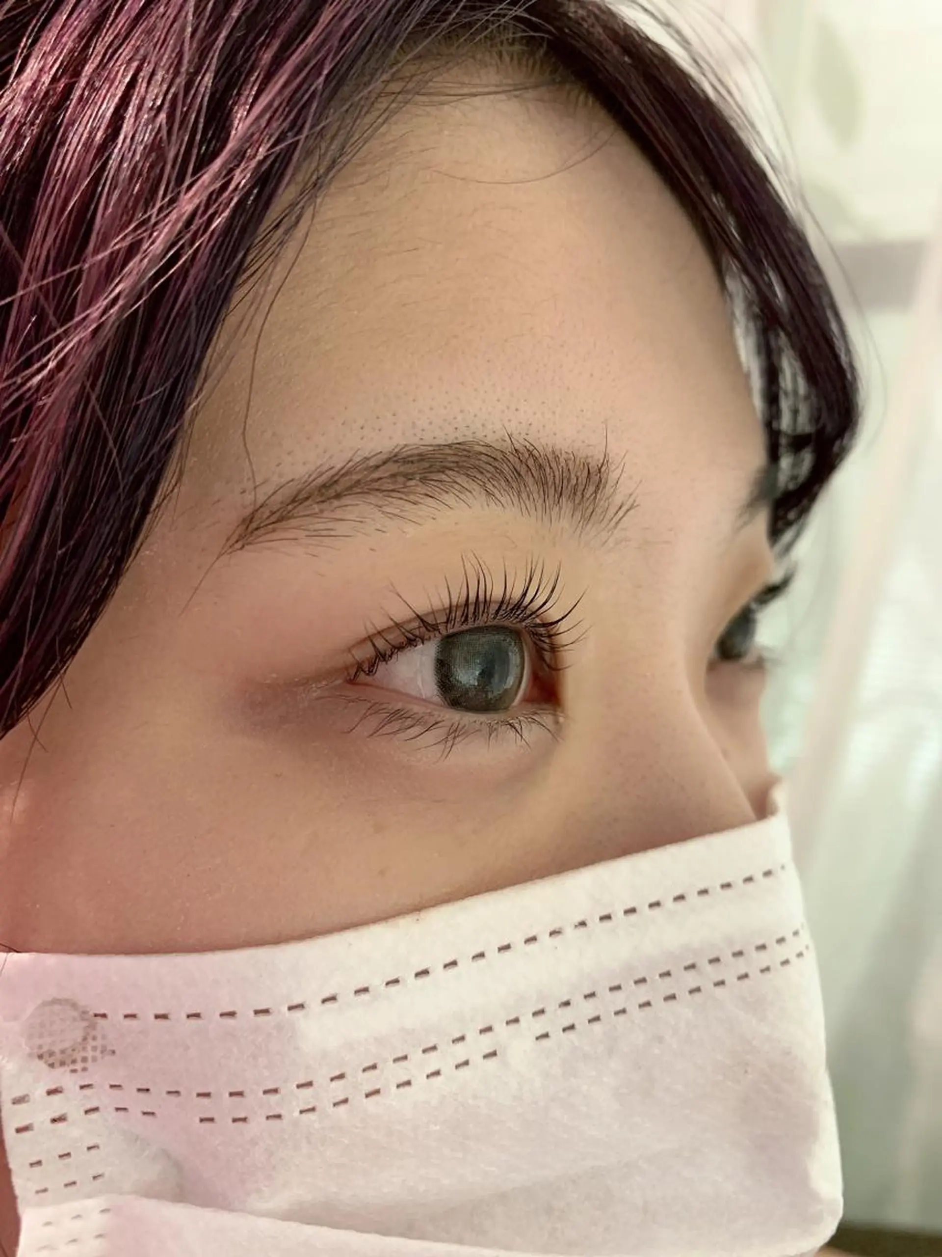 マツエク・マツパ ﾎｯﾄﾍﾟｯﾊﾟｰ に移行中【かな】のヘアスタイル