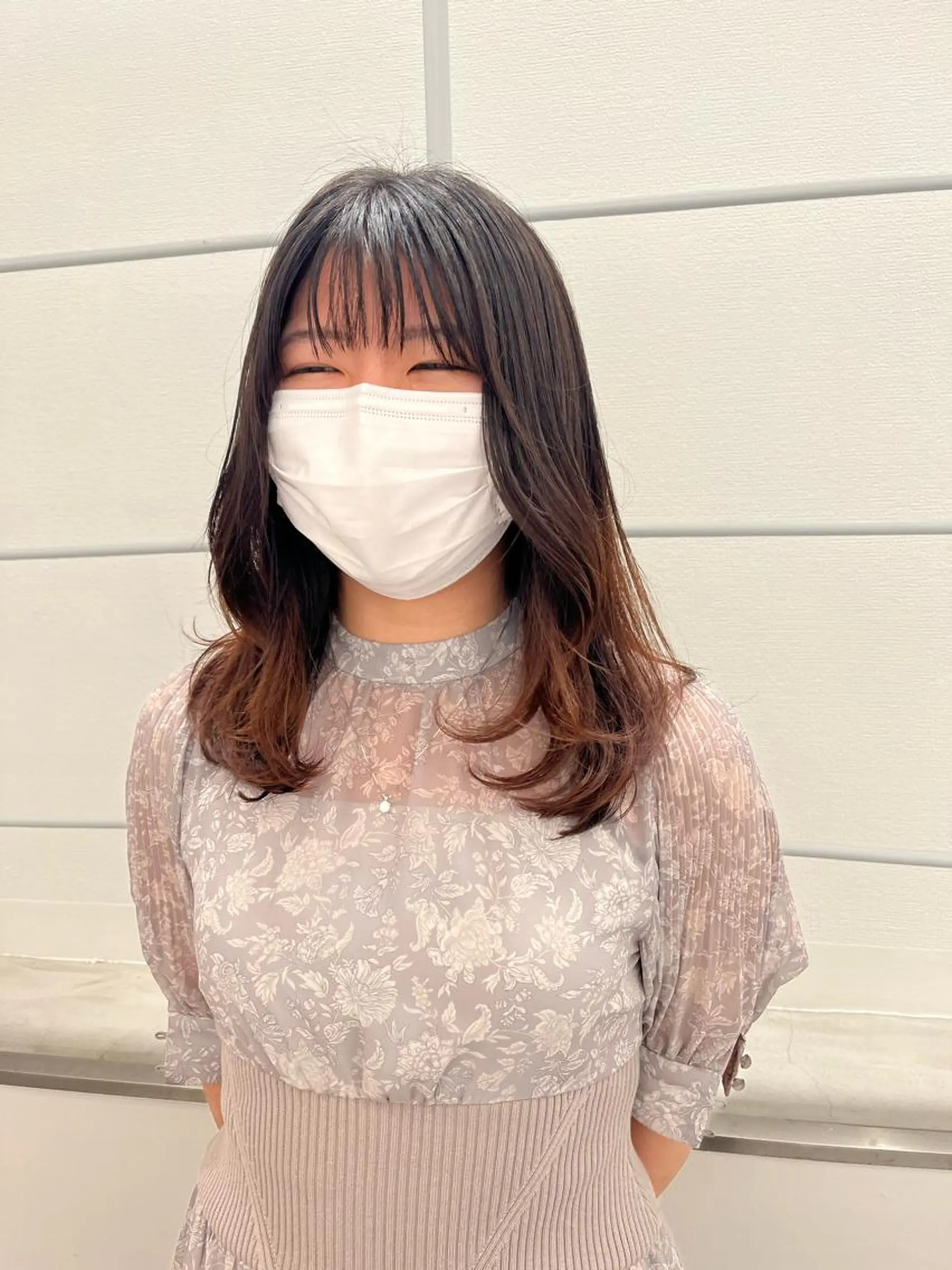 セミロング ﾏｽﾀﾞ ｱｲﾘのヘアスタイル