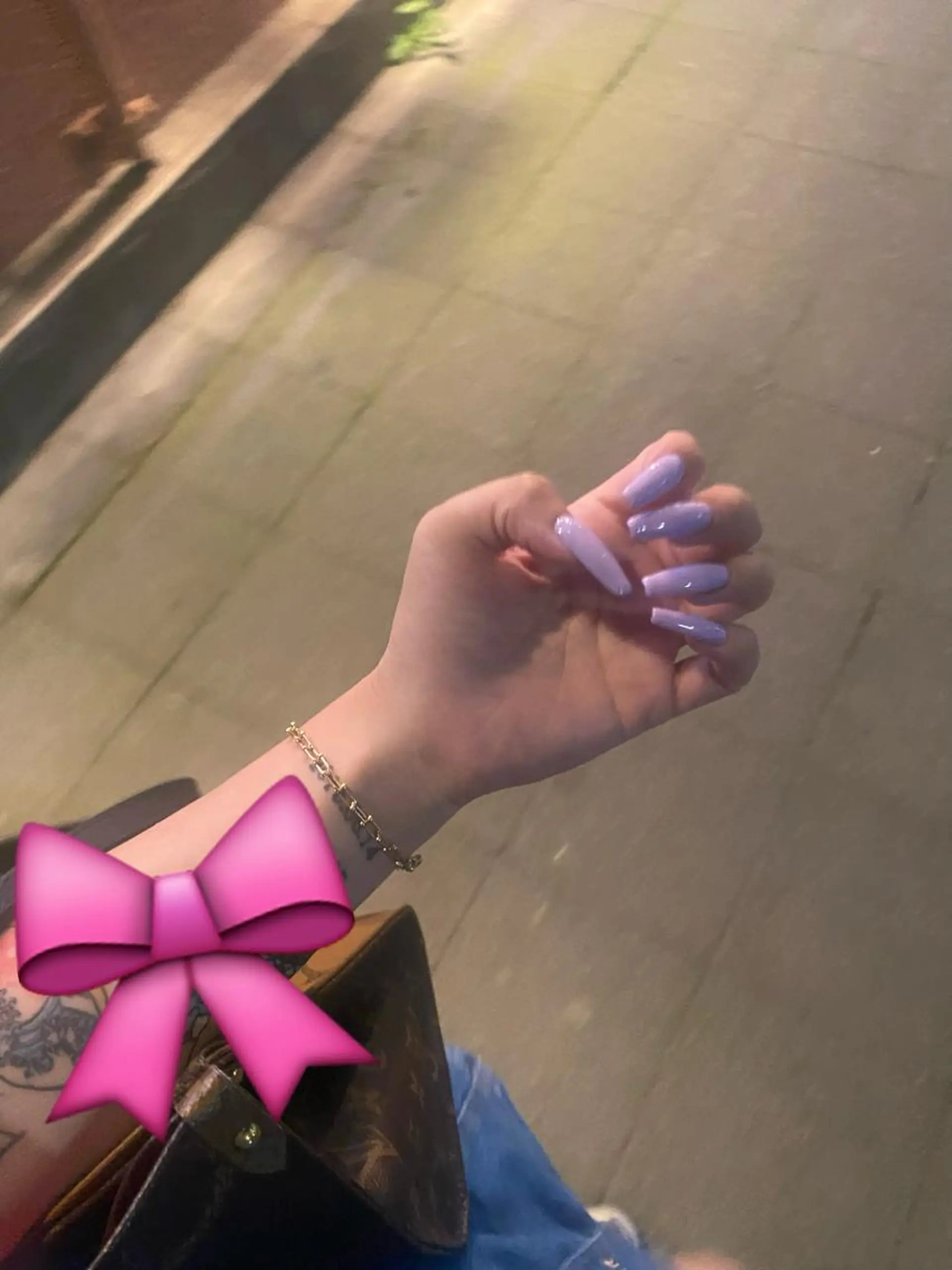 ロング ハンドネイル ハンドケア 💜MIYA nail川崎店のネイルデザイン