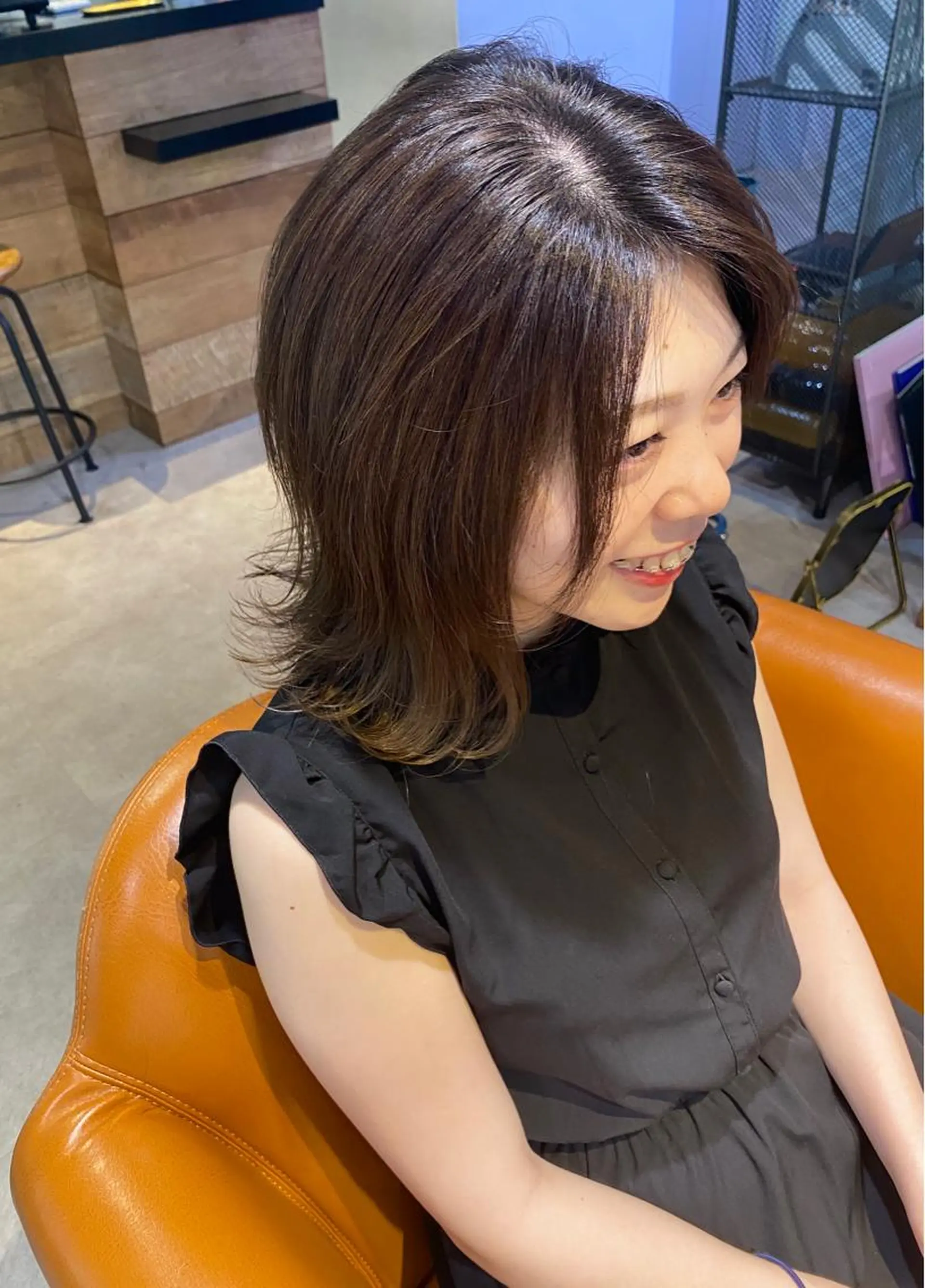 ミディアム AUBEHAIRpeony所属・山形酸性ストレート 古川✂︎のヘアスタイル