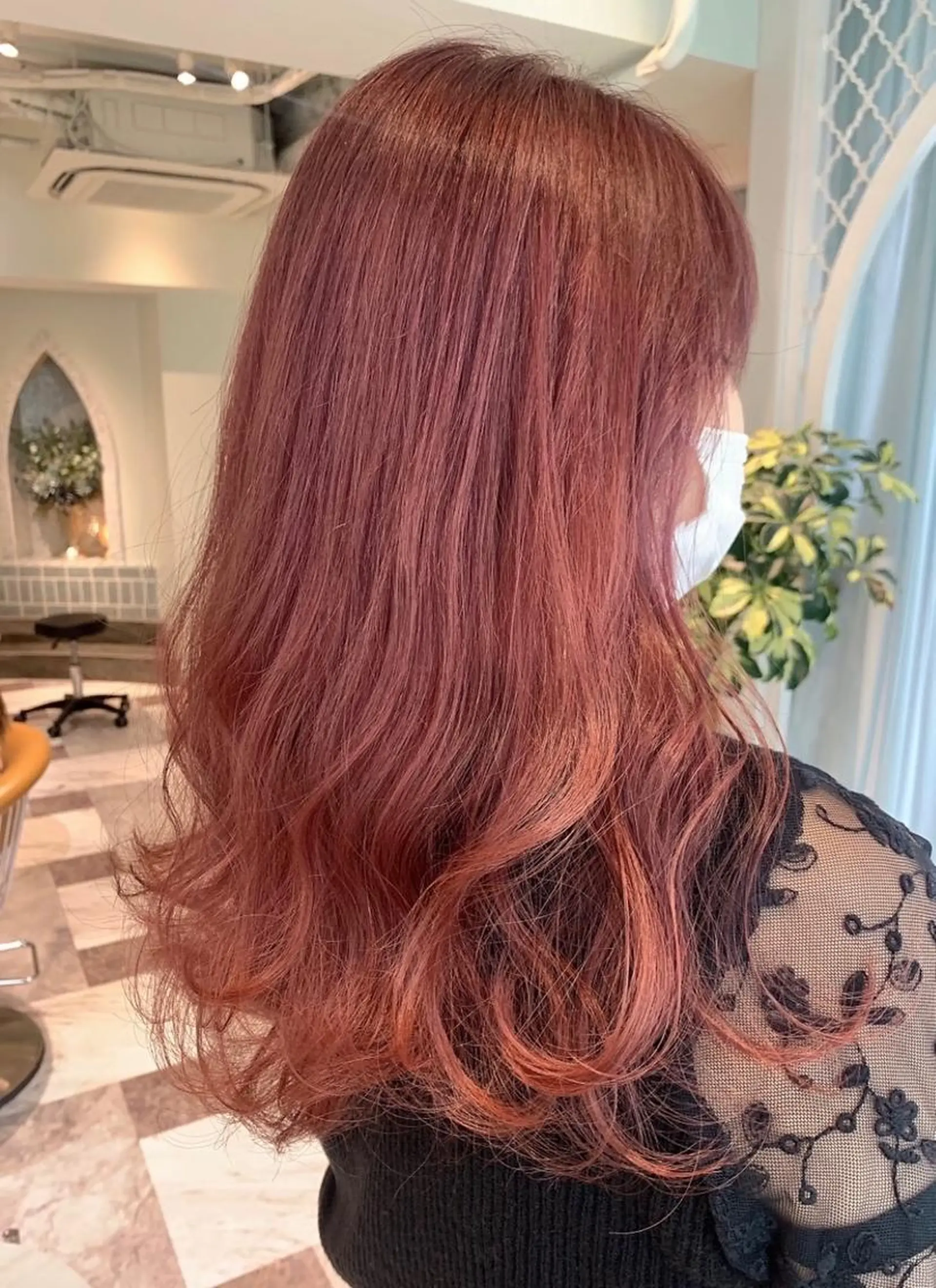 カラー 脱白髪染め/ 髪質改善/ハクのヘアスタイル