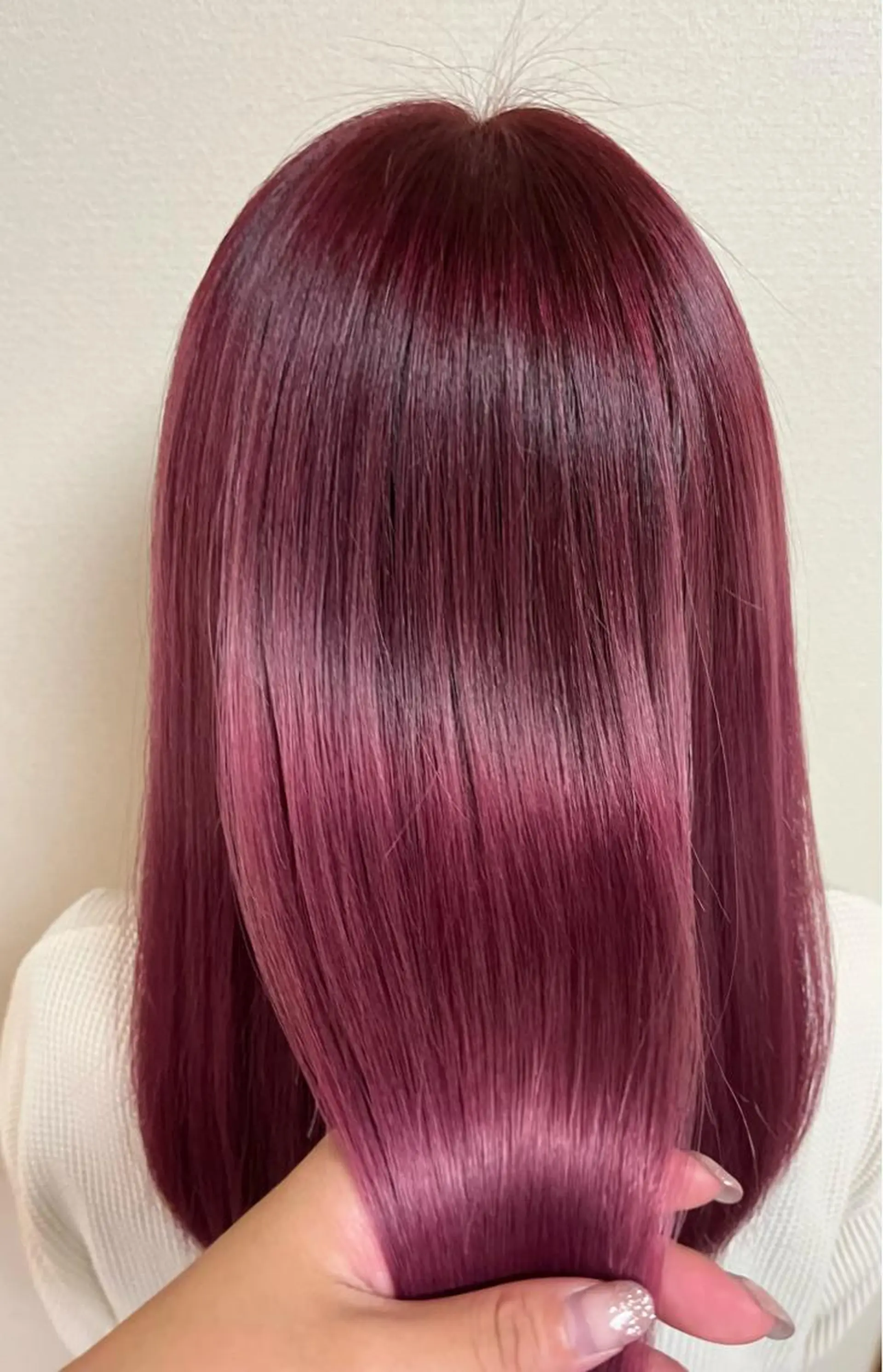 ロング カラー ピンクカラー 髪質改善 ✨️💎山口 真依💎✨️のヘアスタイル