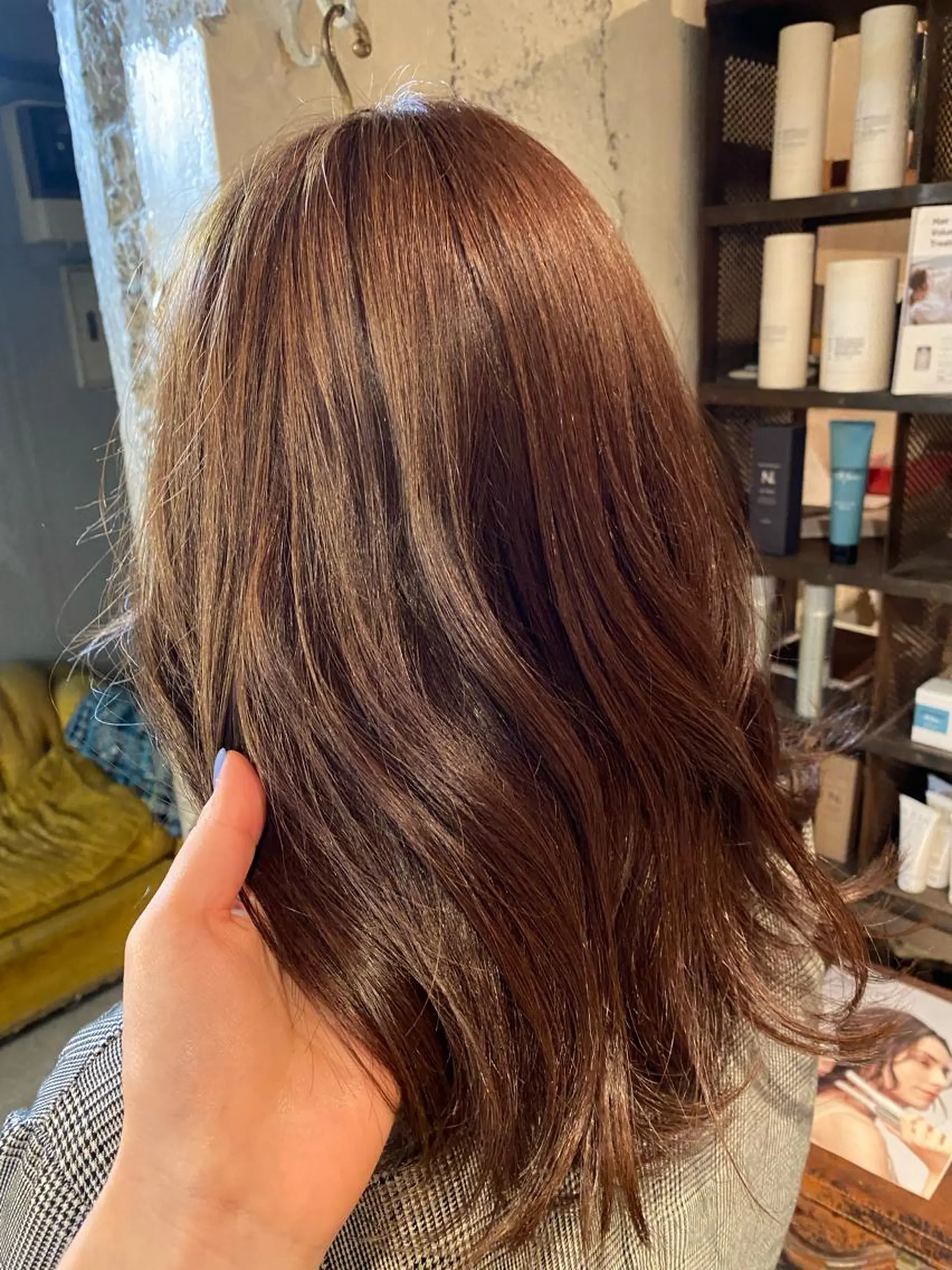 ミディアム カラー お任せヘア☘️☘️ 及川渚のヘアスタイル