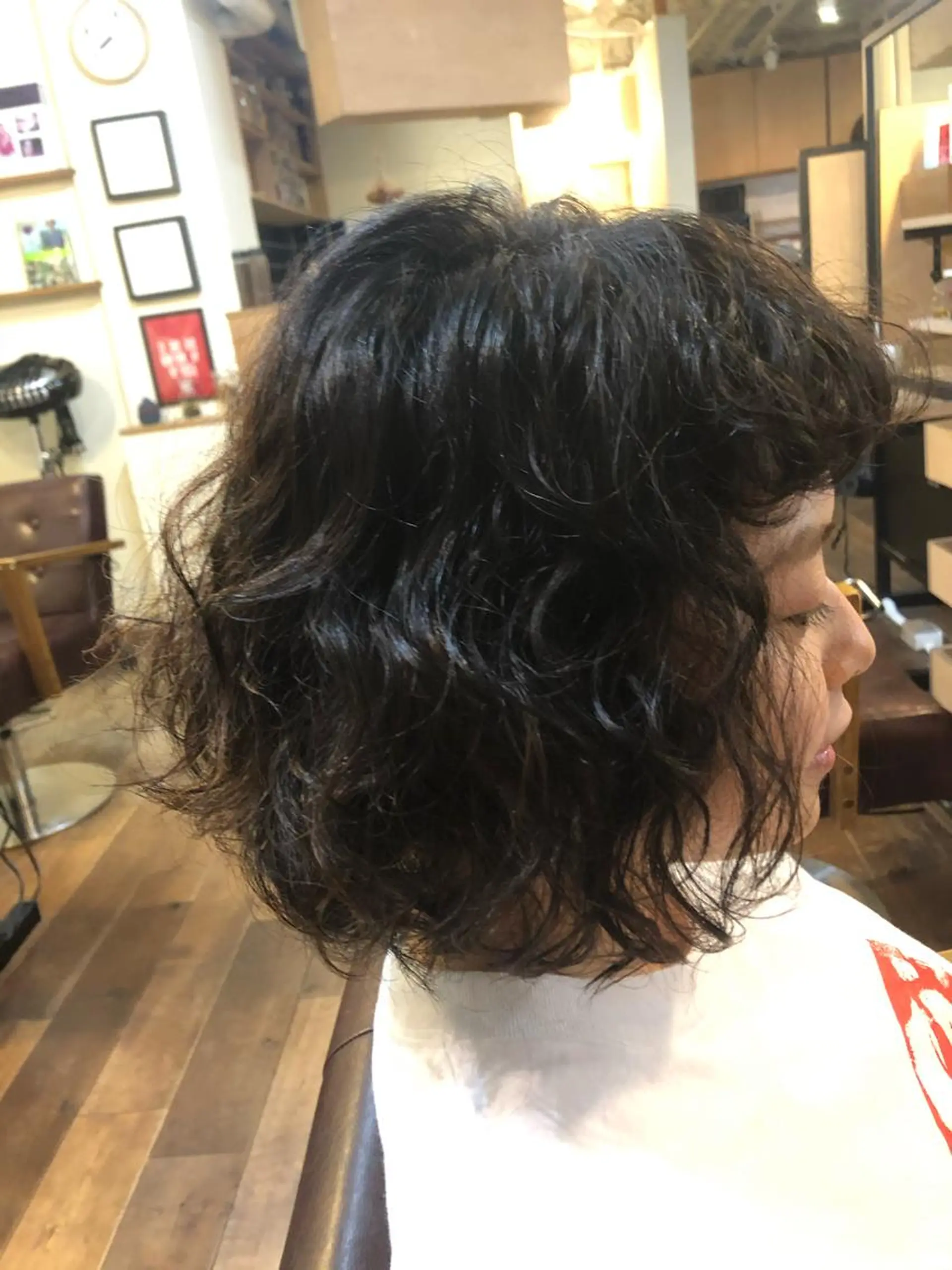 ショート パーマ スパイラルパーマ アイビーライン武蔵小杉所属・💟アイリスト 💟のマツエク・マツパデザイン