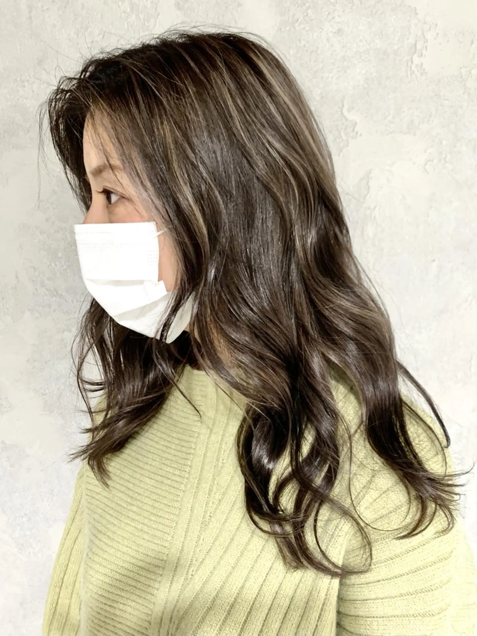 セミロング カラー 岡崎勇人/レイヤー/ 韓国/ケラチンTRのヘアスタイル