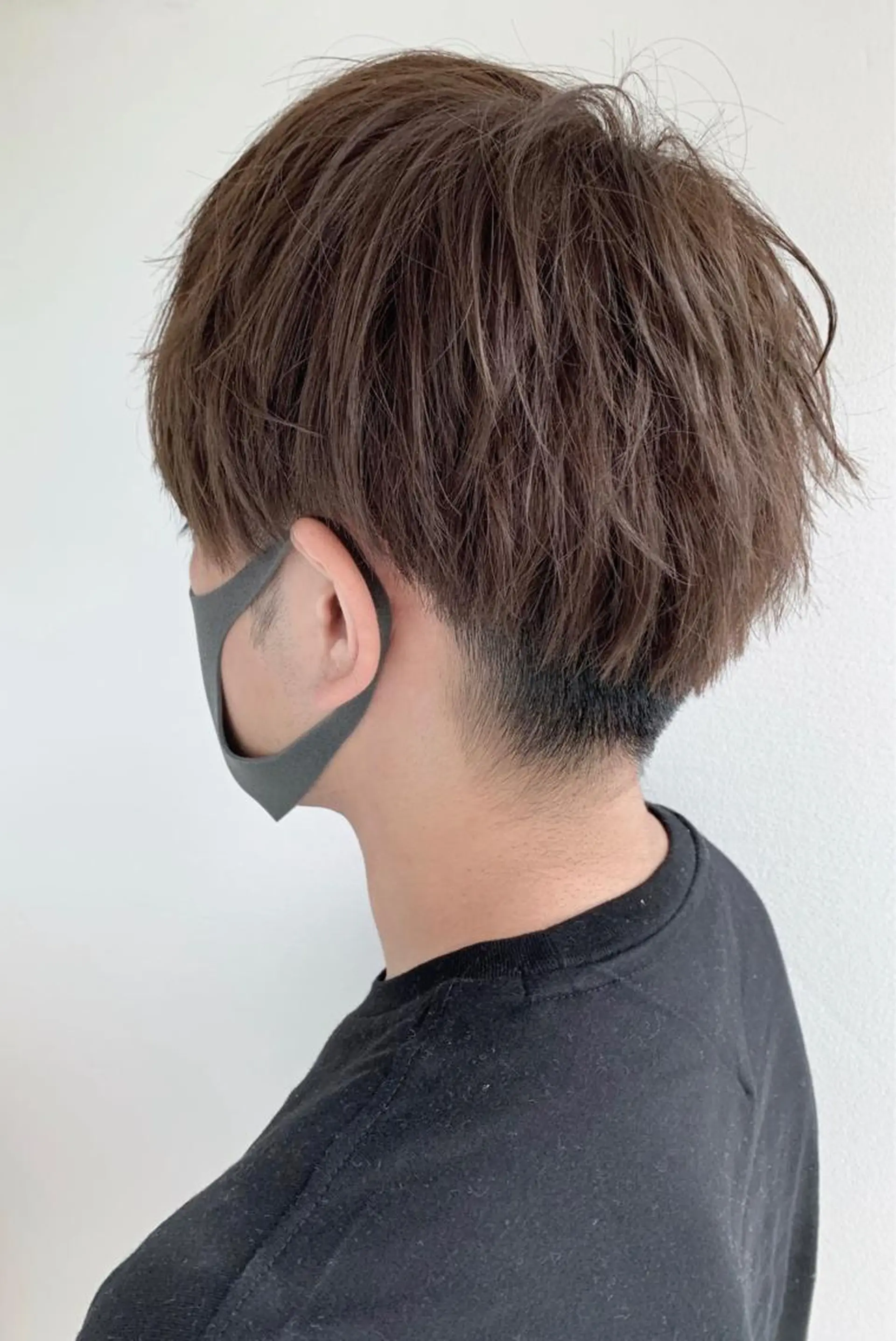 カラー メンズ マッシュ アッシュ ベージュカラー カット ヘアカラー トリートメント 骨格補正施術/メンズ 専門美容師/YUYAのヘアスタイル