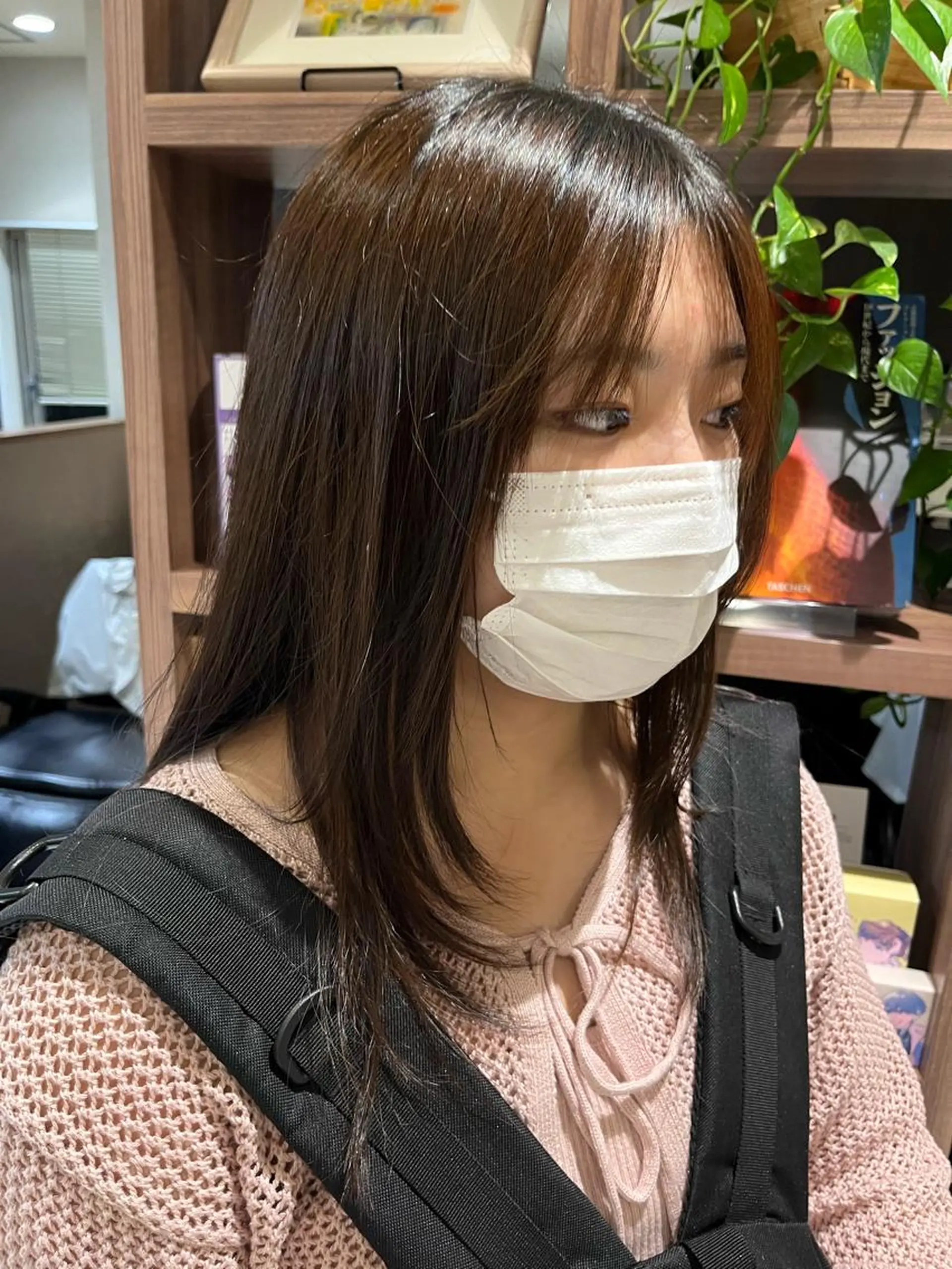 ロング 顔まわりレイヤー 顔周りカット レイヤーカット dogstar小林諒 レイヤー/パーマのヘアスタイル