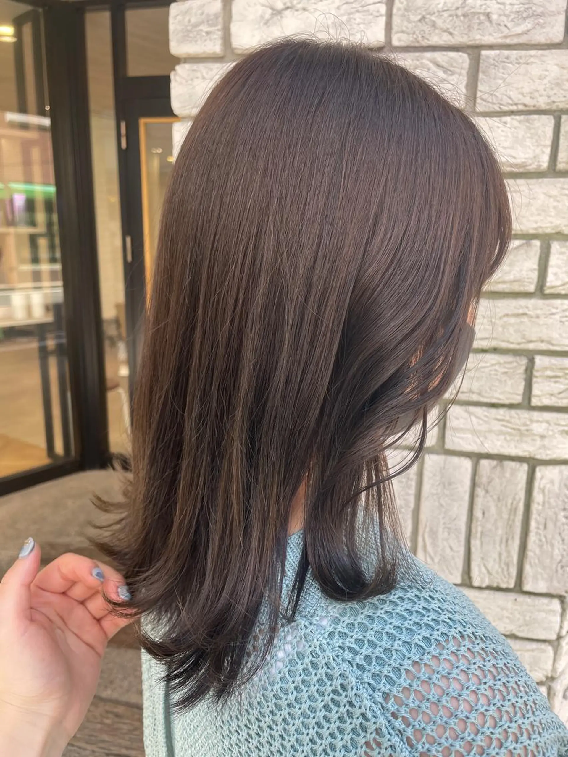 セミロング カラー ベージュカラー カラー/レイヤー/ 髪質改善/PAAQのヘアスタイル