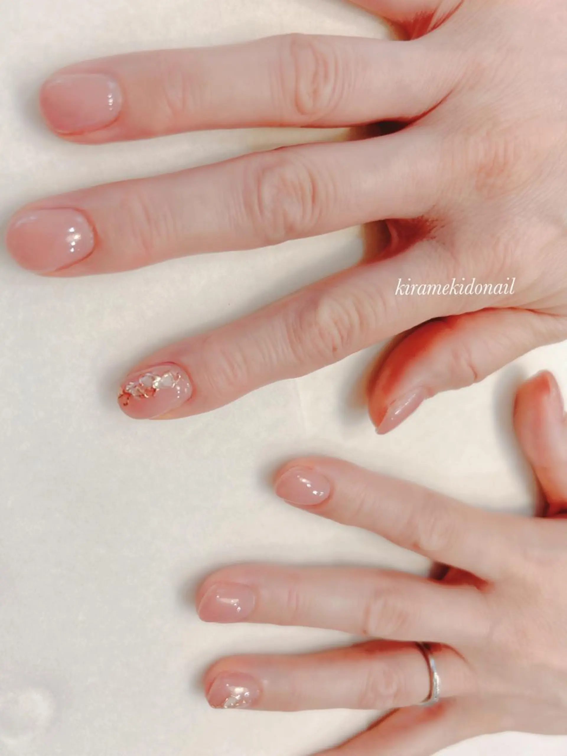 ネイル ハンドネイル kiramekido nail salon所属・林 禅のネイルデザイン