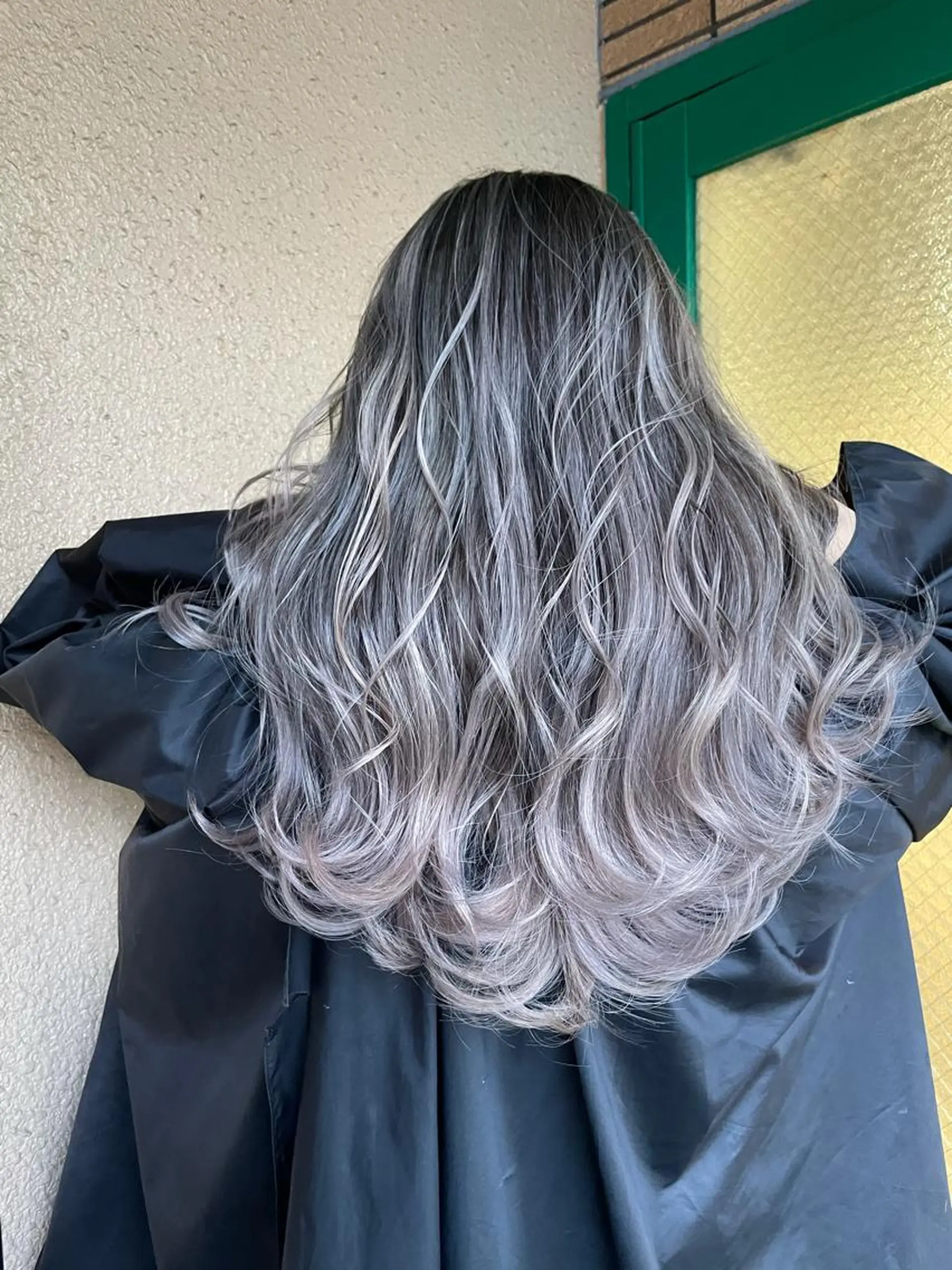 ロング カラー カット ヘアカラー トリートメント 田中 聖也のヘアスタイル