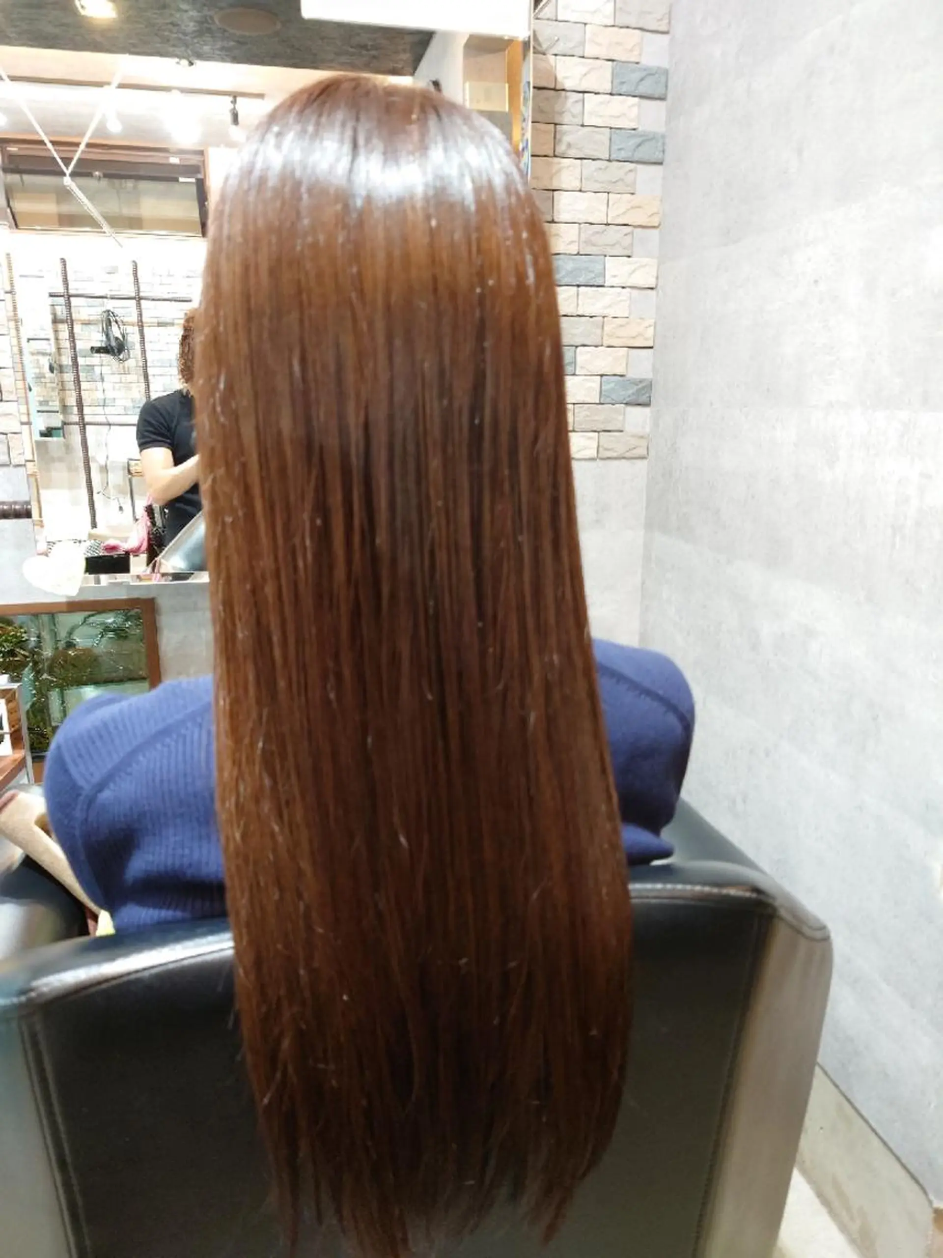 カラー ロング イルミナカラー 浅野  勇貴のヘアスタイル