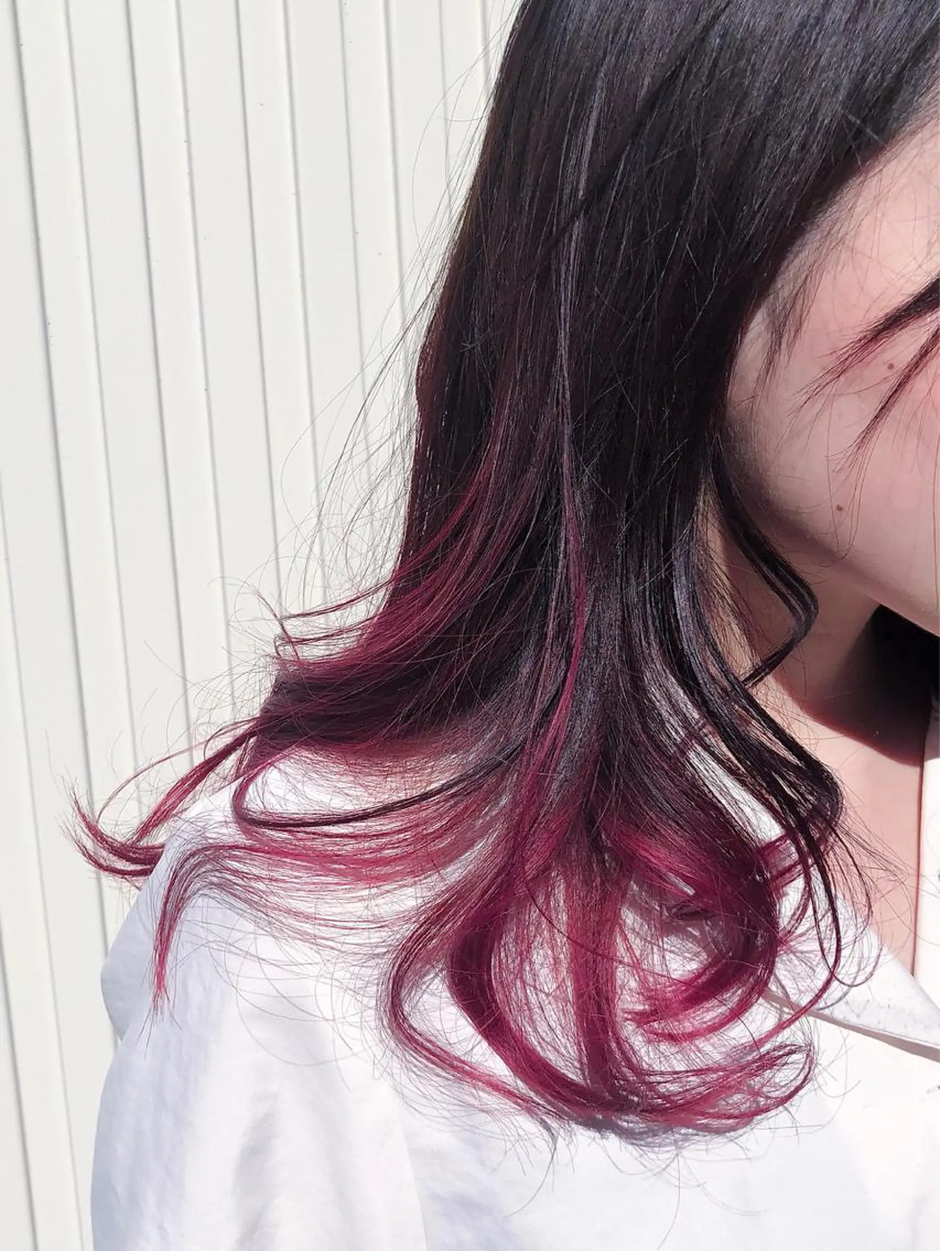 セミロング カラー バレイヤージュ ブリーチ ハイライトカラー ハイライト レイヤーカット ヘアカラー トリートメント 牧野 恭平【★髪質改善★】のヘアスタイル