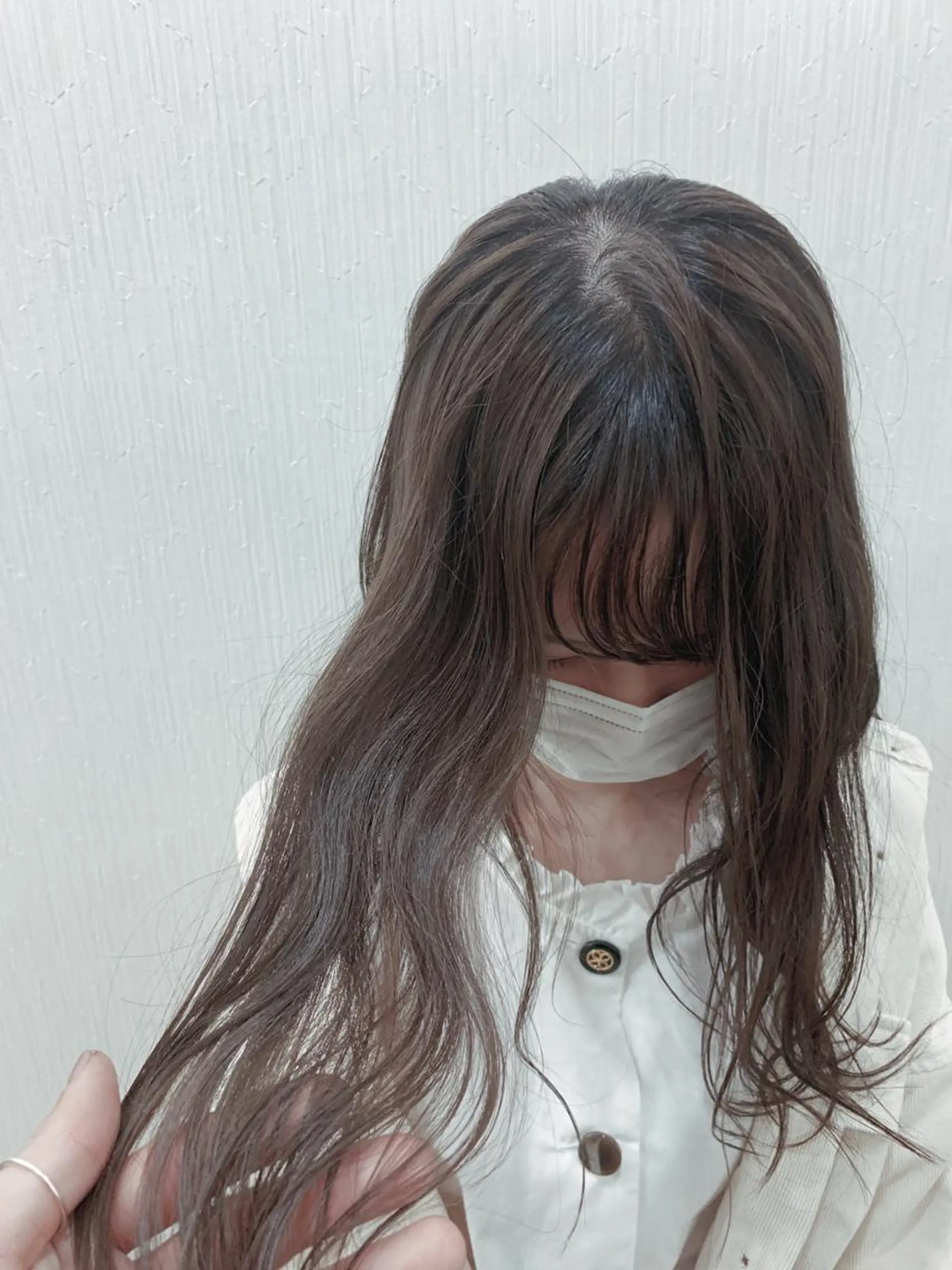 セミロング カラー 🌿nudeカラー/ レイヤー/藤原🌿のヘアスタイル