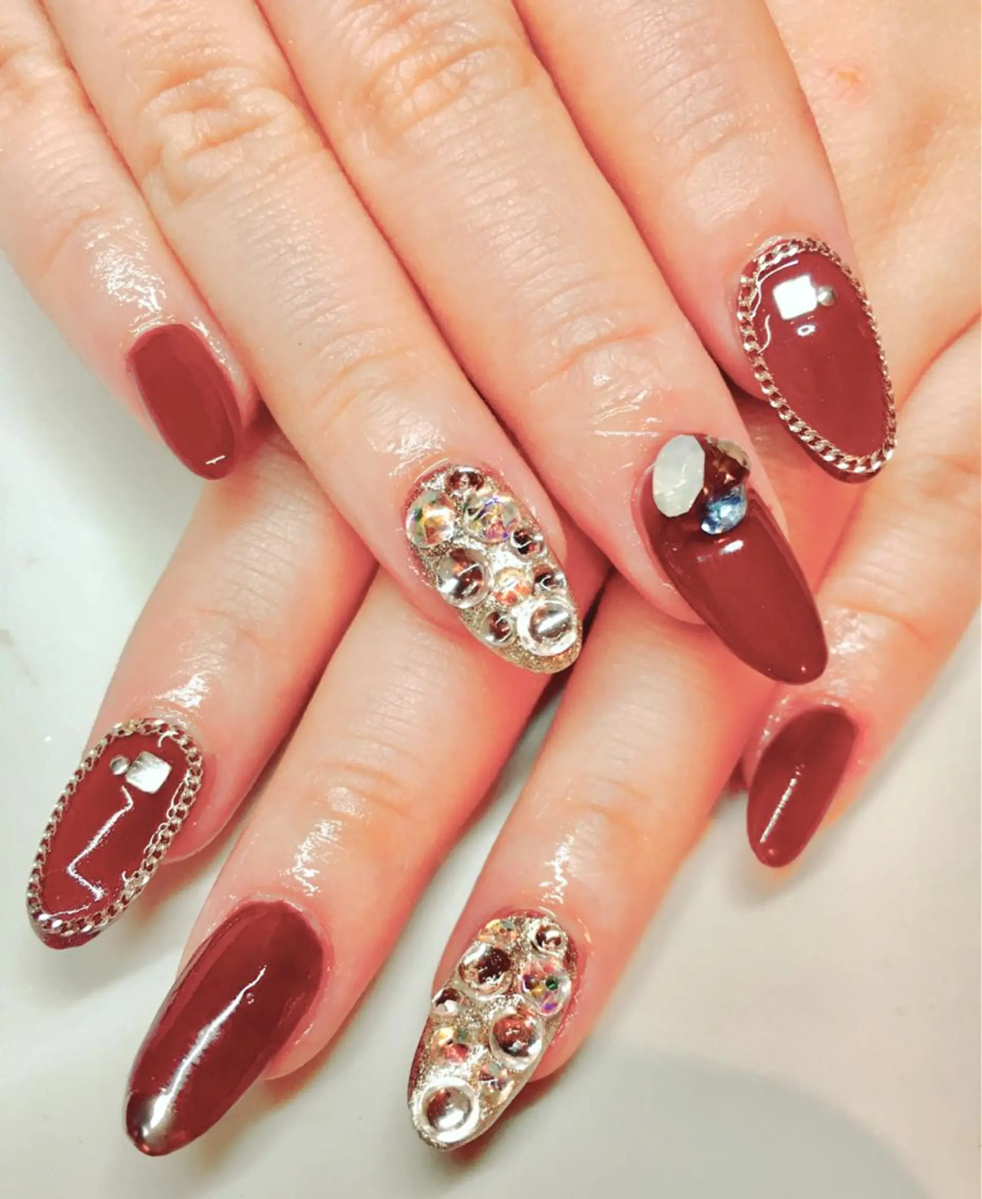 ネイル ジェルネイル スカルプネイル nailsalon sugarr所属・nailist cocoのネイルデザイン