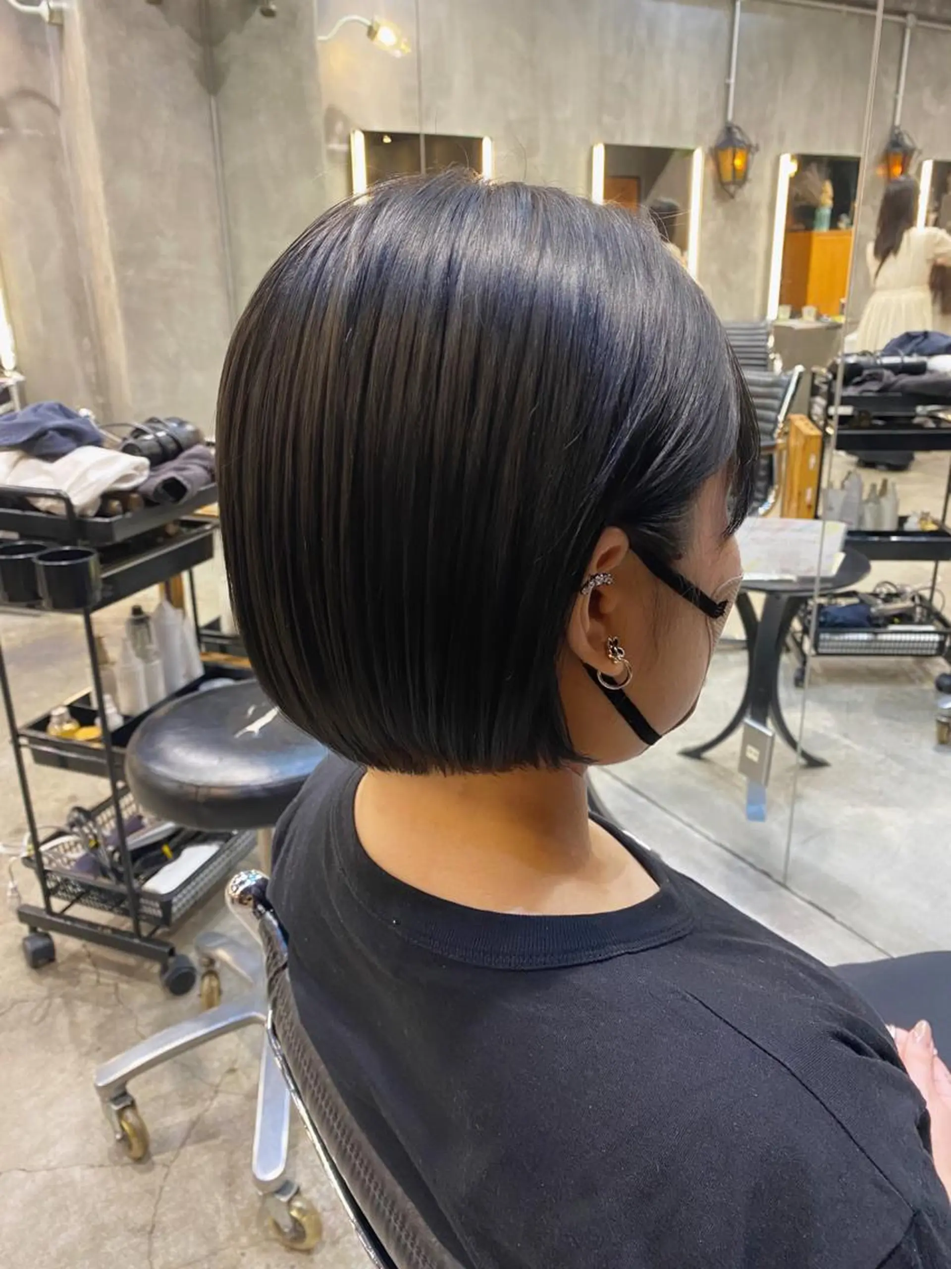 ショート カラー カット ヘアカラー トリートメント Ms.CHARM所属・透明感カラー🌿 グレージュ🐺陽介のヘアスタイル