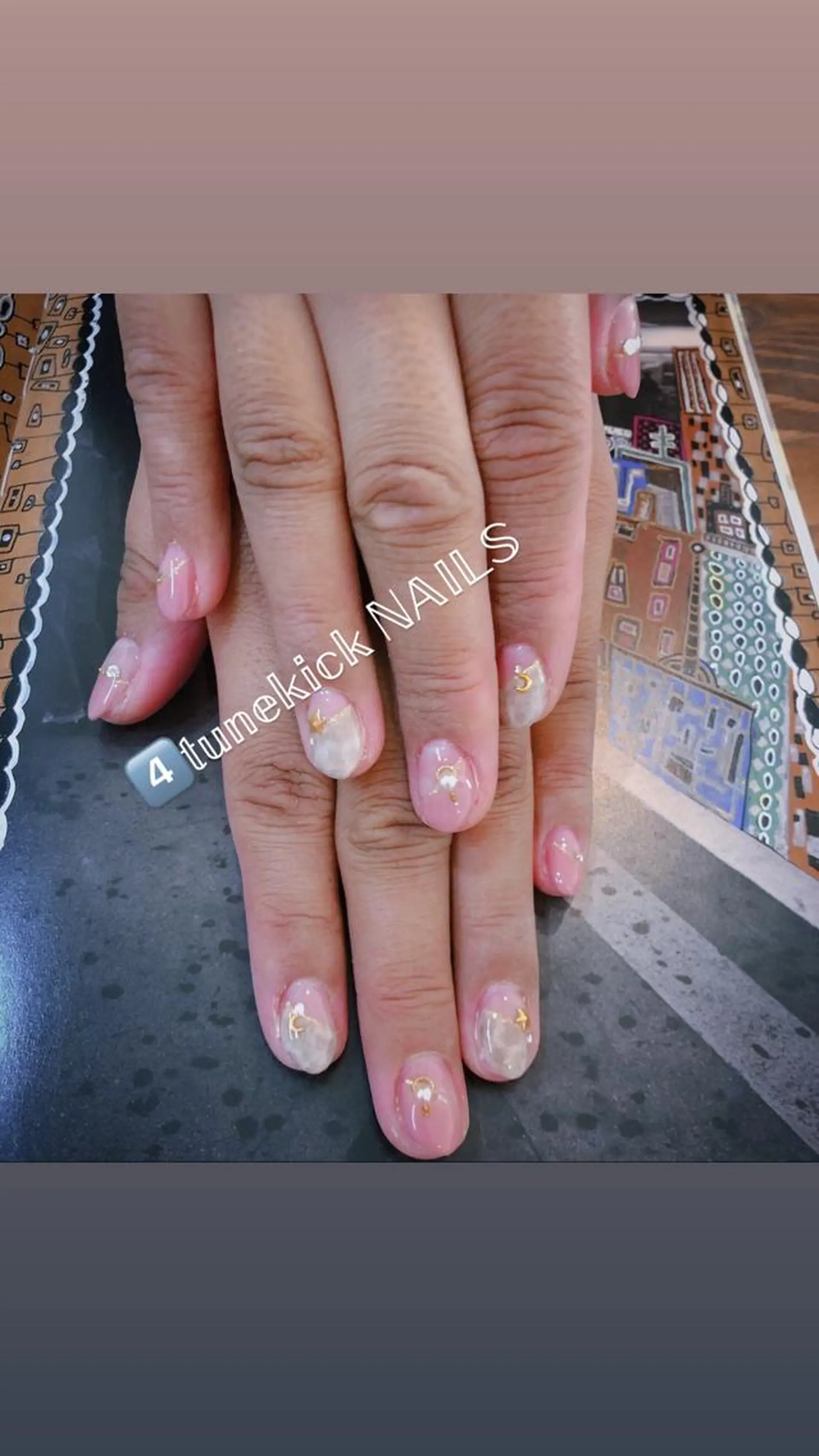 ネイル フレンチネイル 4tunekick NAILS(フォーチュンキックネイルズ)所属・光森 淳子のネイルデザイン