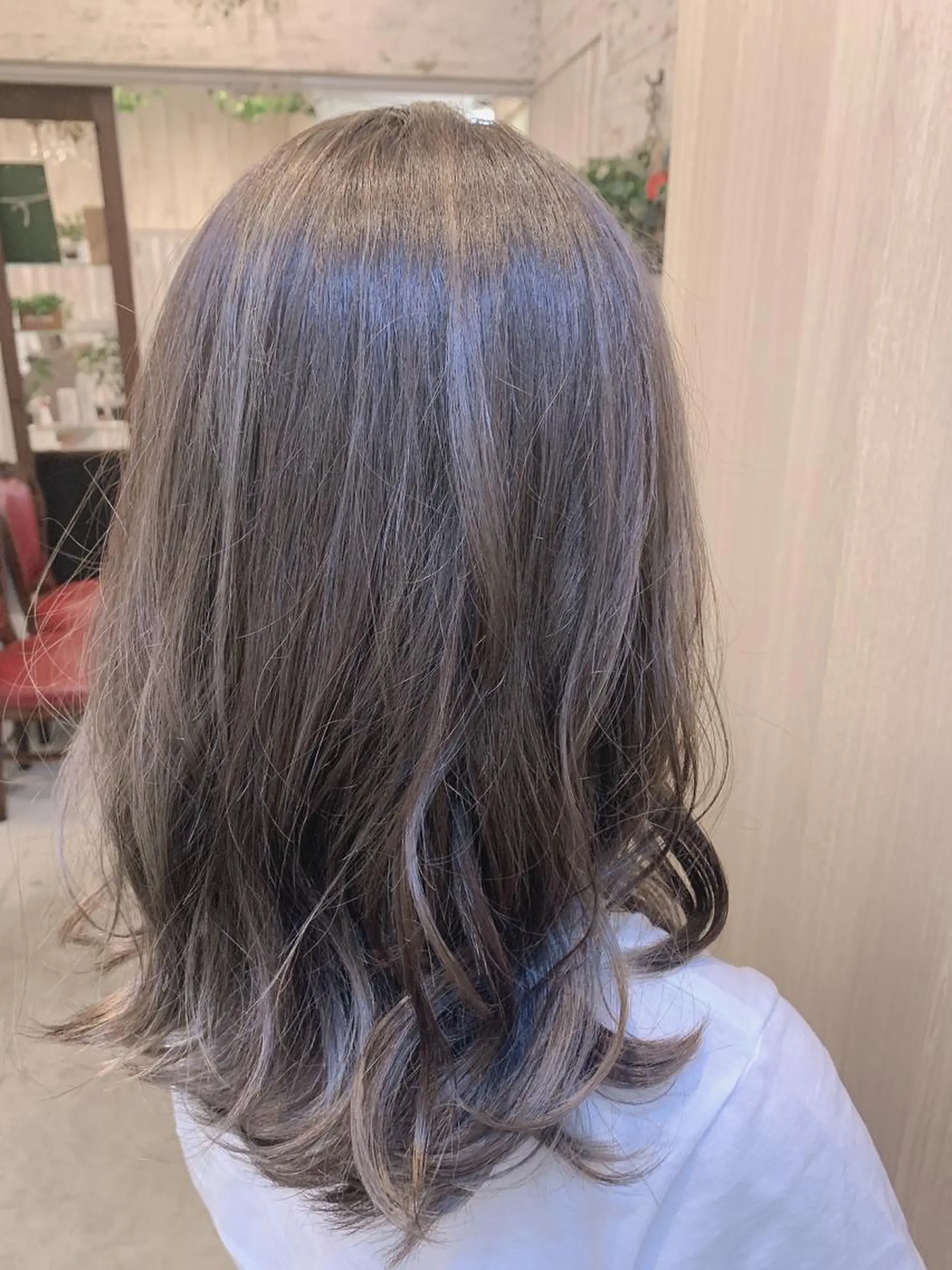 ミディアム カラー カット ヘアカラー トリートメント ヘアセット 【女性担当】 kanaのヘアスタイル