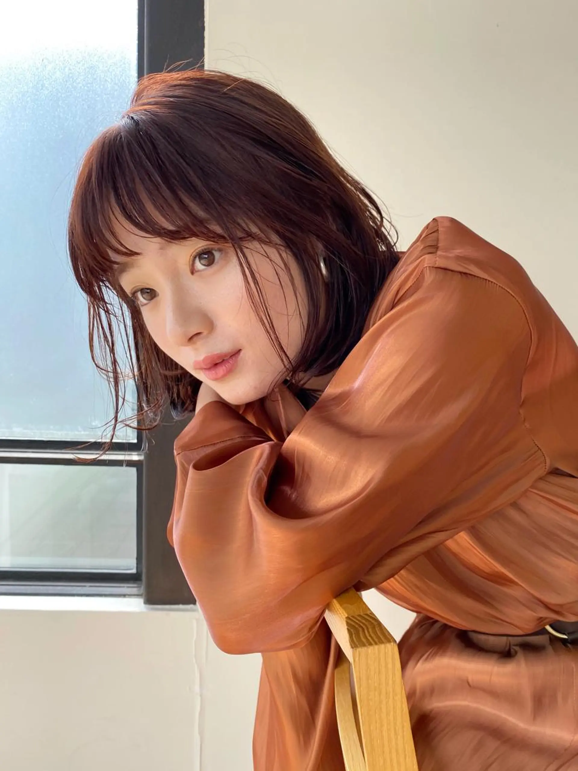 ショート ボブ カット ヘッドスパ レイヤー/髪質改善 渡邉【日吉美容室】のヘアスタイル