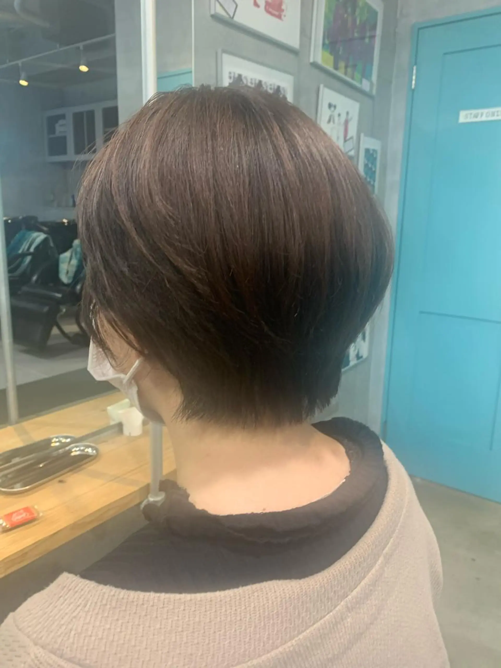 ショート カラー ショート🌼パーマ 本間正子のヘアスタイル