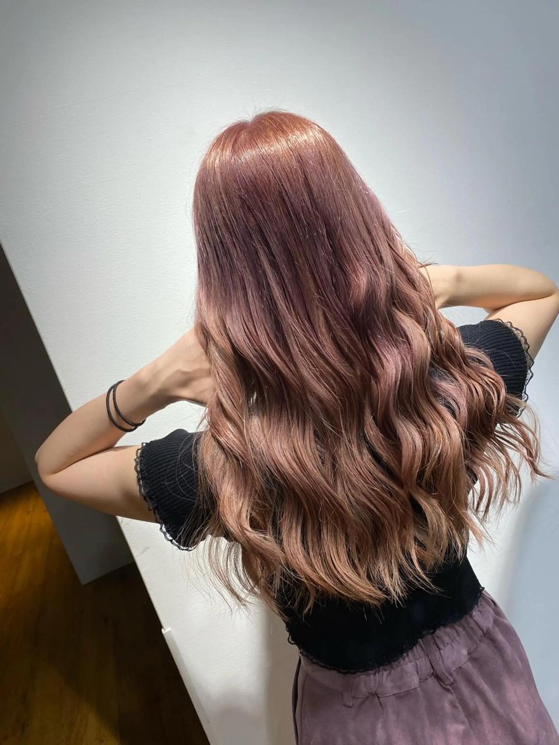 ロング カラー ヘアアレンジ 久米 治仁のヘアスタイル