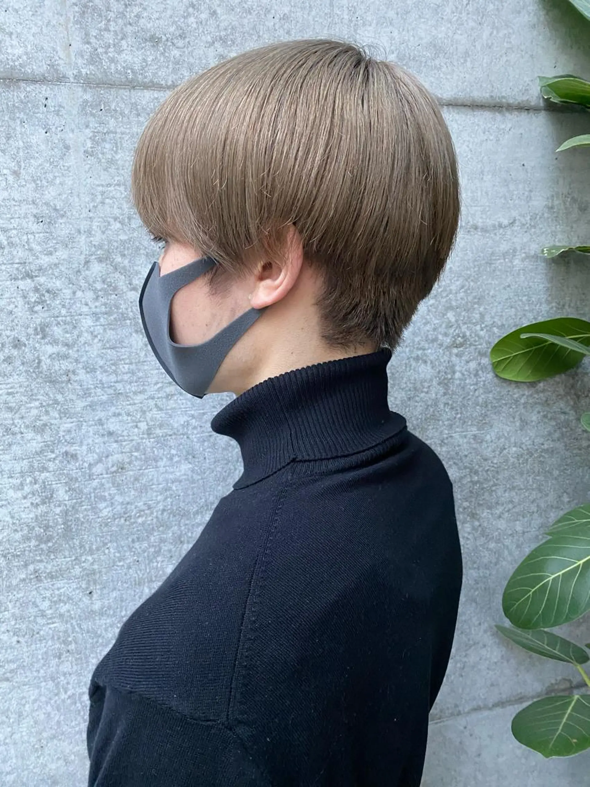 カラー メンズ ベージュカラー clomus所属・YUKA艶髪 🌸寛ぎ部屋のヘアスタイル