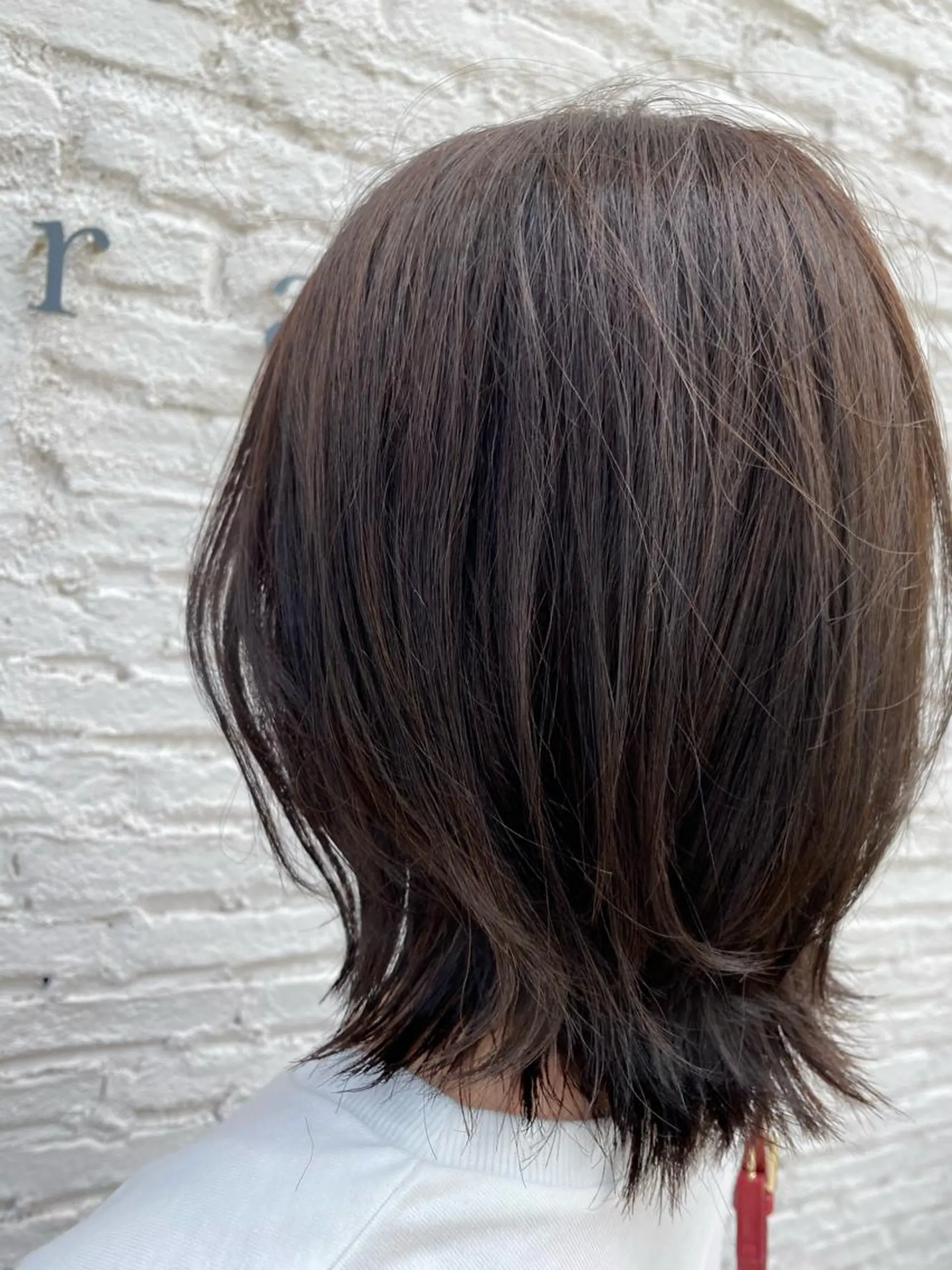 ミディアム カラー イルミナカラー 水原 恵莉香のヘアスタイル