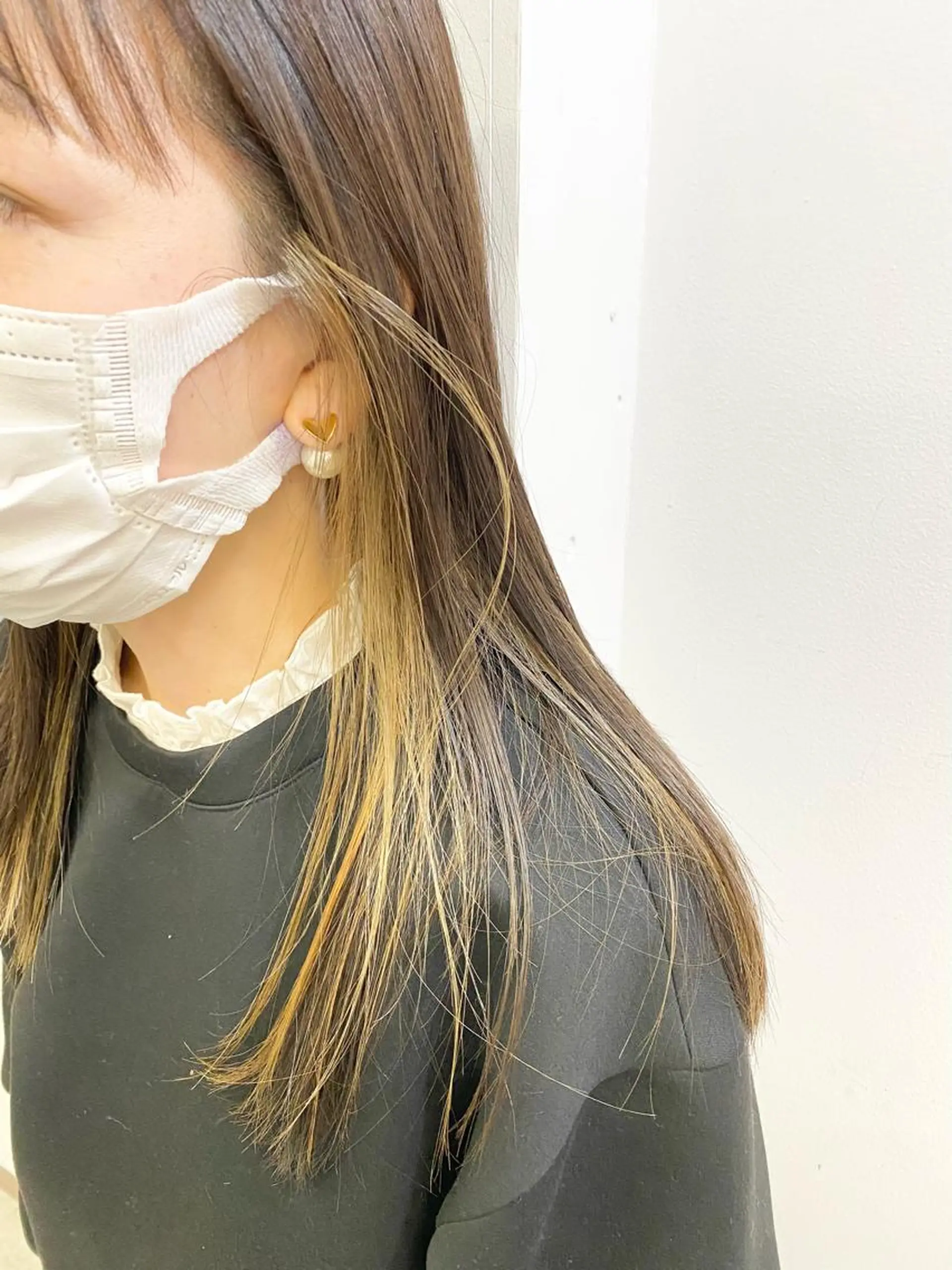 ロング 西尾 隆介のヘアスタイル