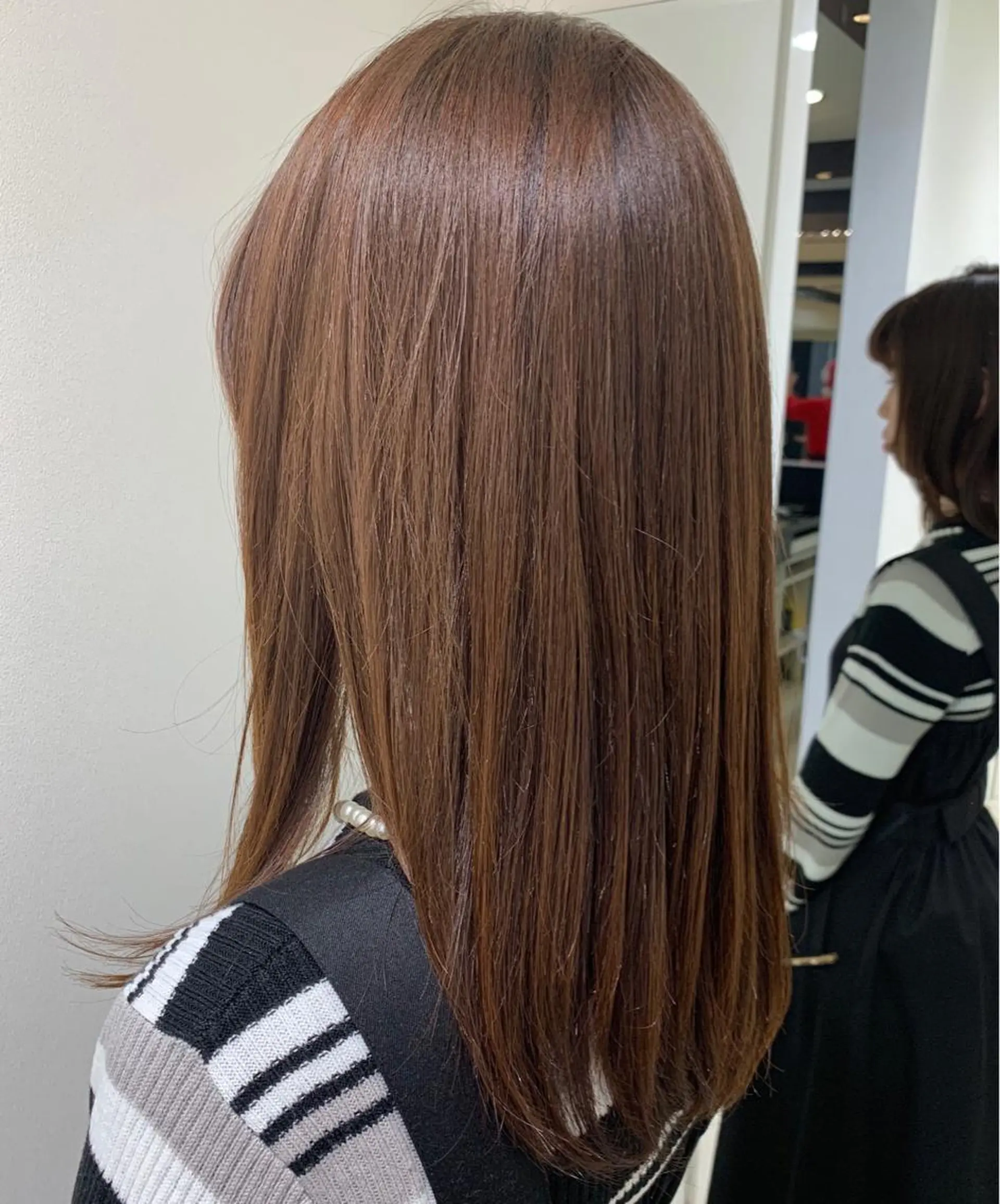 ロング ヘアカラー トリートメント ヘッドスパ 近 紗理奈のヘアスタイル