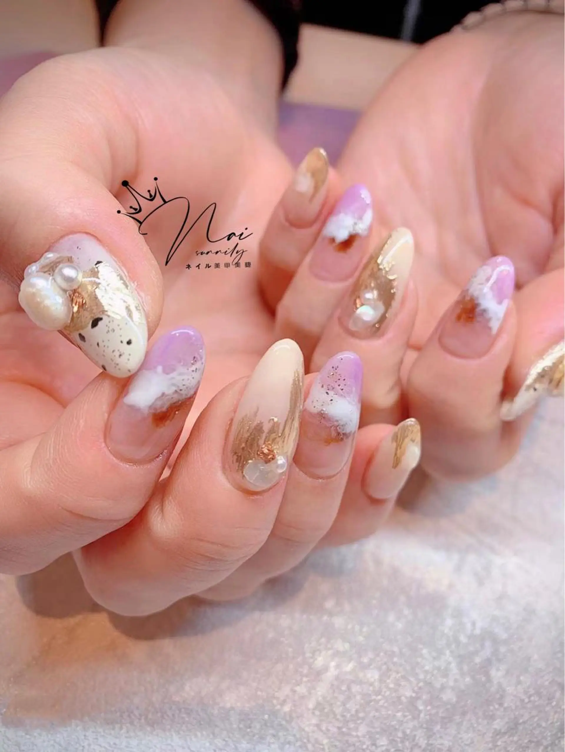 ネイル 長さだし専門店 M2　rikaのネイルデザイン