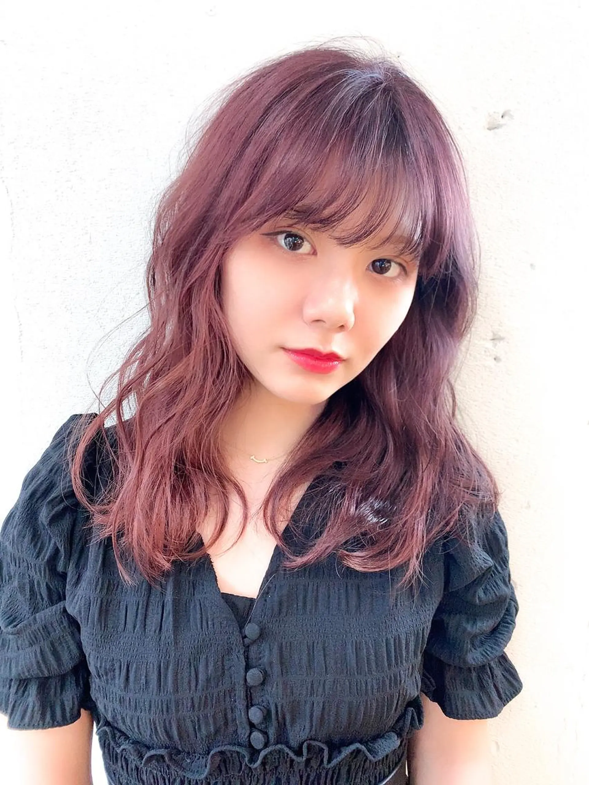 セミロング ヘアカラー HAIR WORKS HELM所属・ショート✨ボブ✨代表 新田見美仁のヘアスタイル