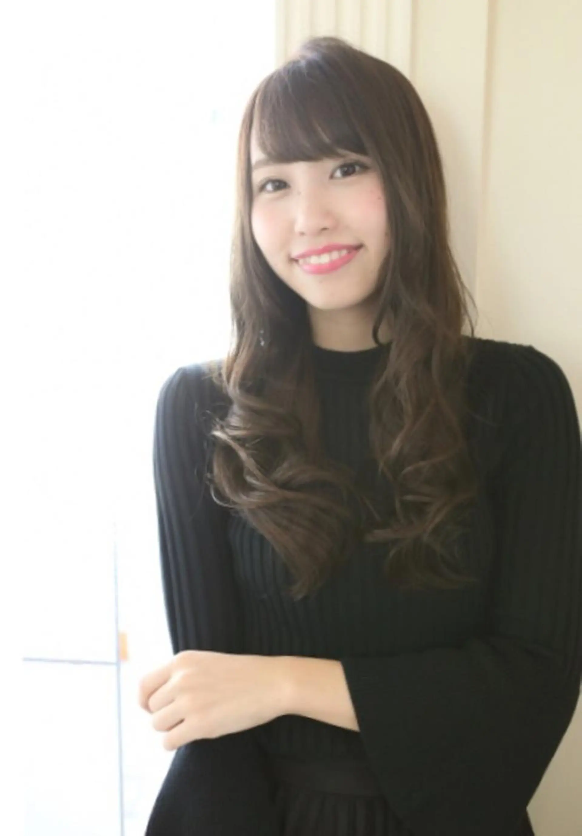 セミロング カット ヘアカラー トリートメント トップスタイリスト 江口 稜亮のヘアスタイル