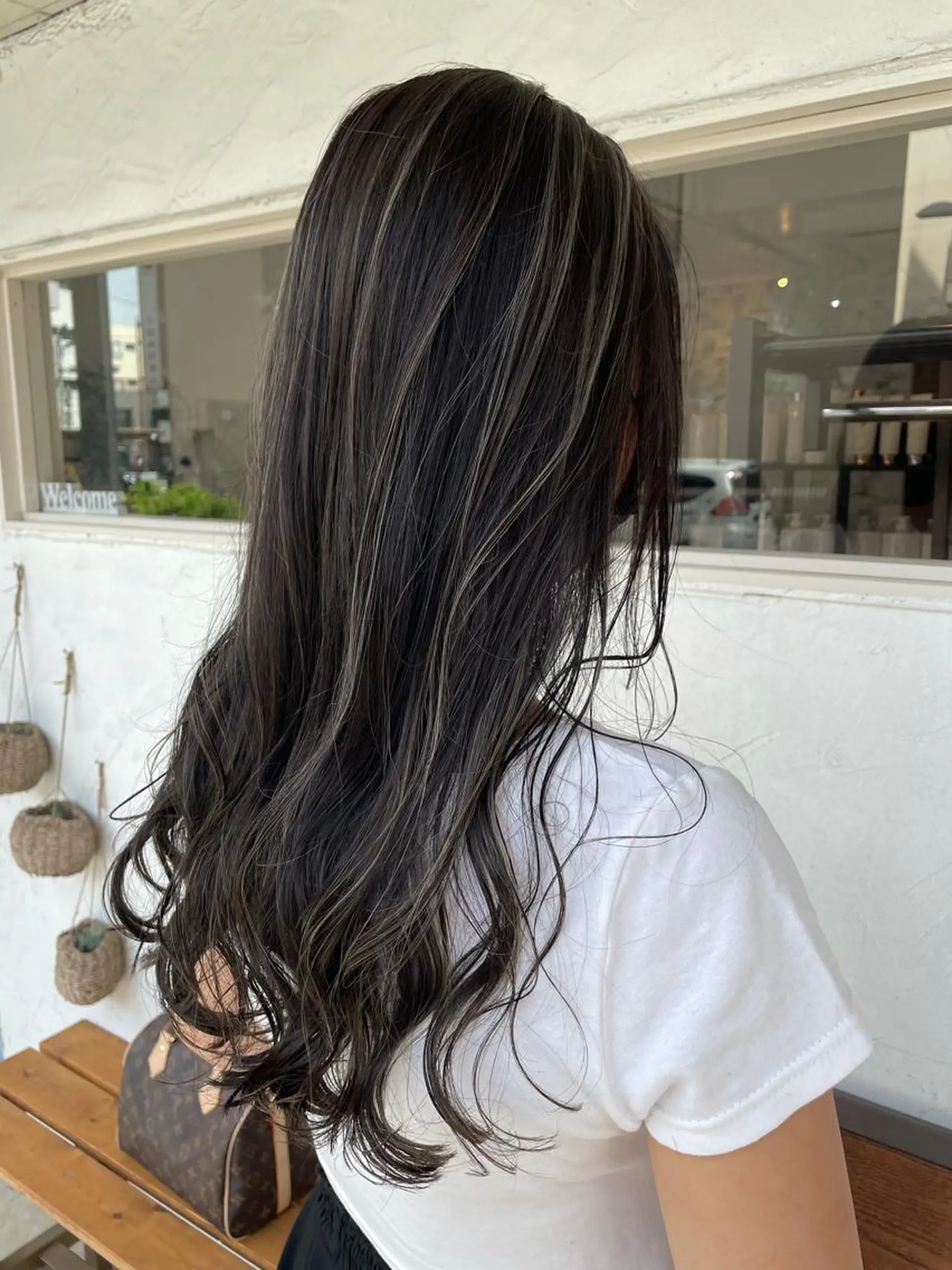 カラー ブリーチ ハイライトカラー ヘアカラー 後藤 陽花子のヘアスタイル