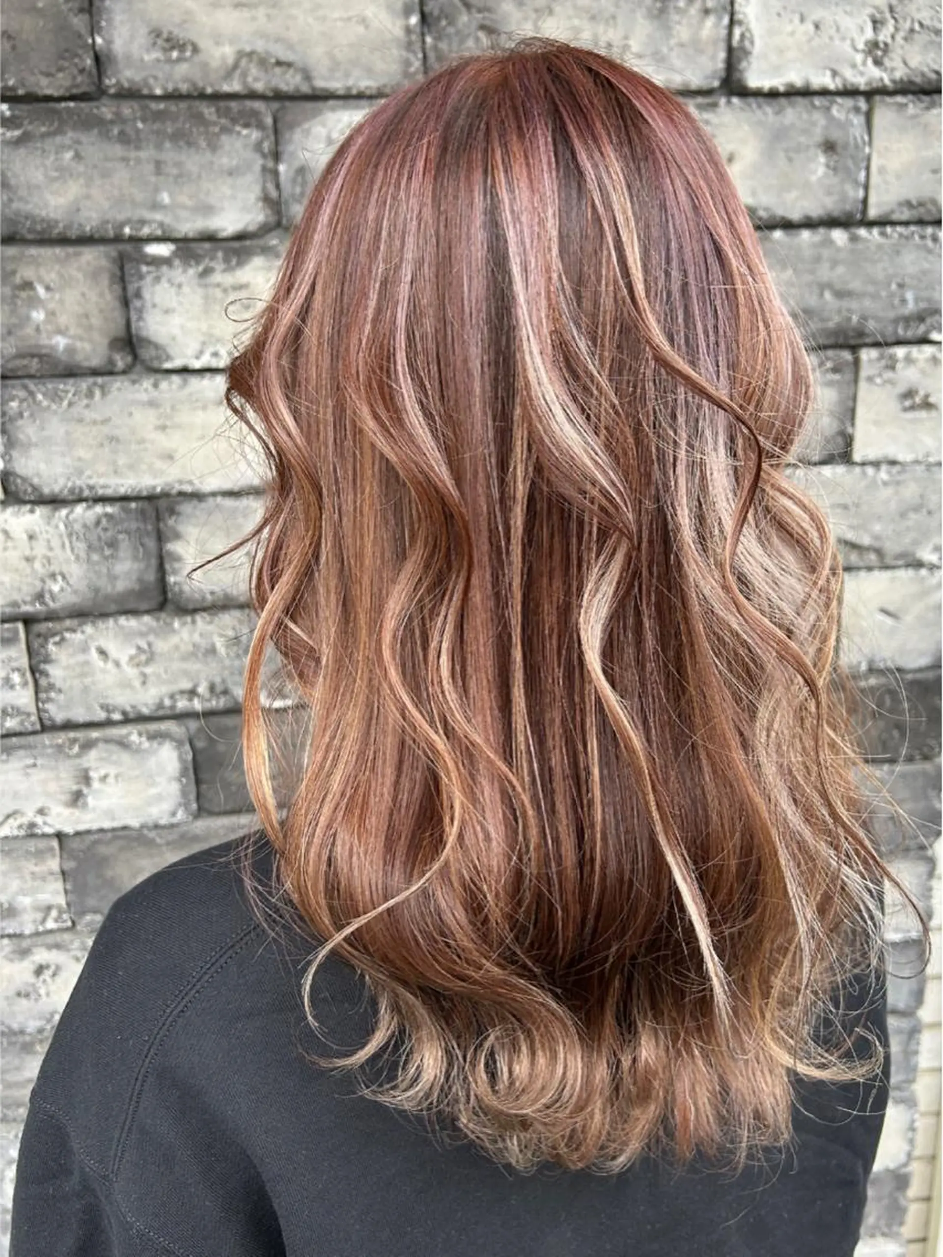 セミロング カラー ピンクカラー ヘアカラー トリートメント ヘアセット ❤️千葉県代表❤️ 店長❤️柿本翔一朗のヘアスタイル