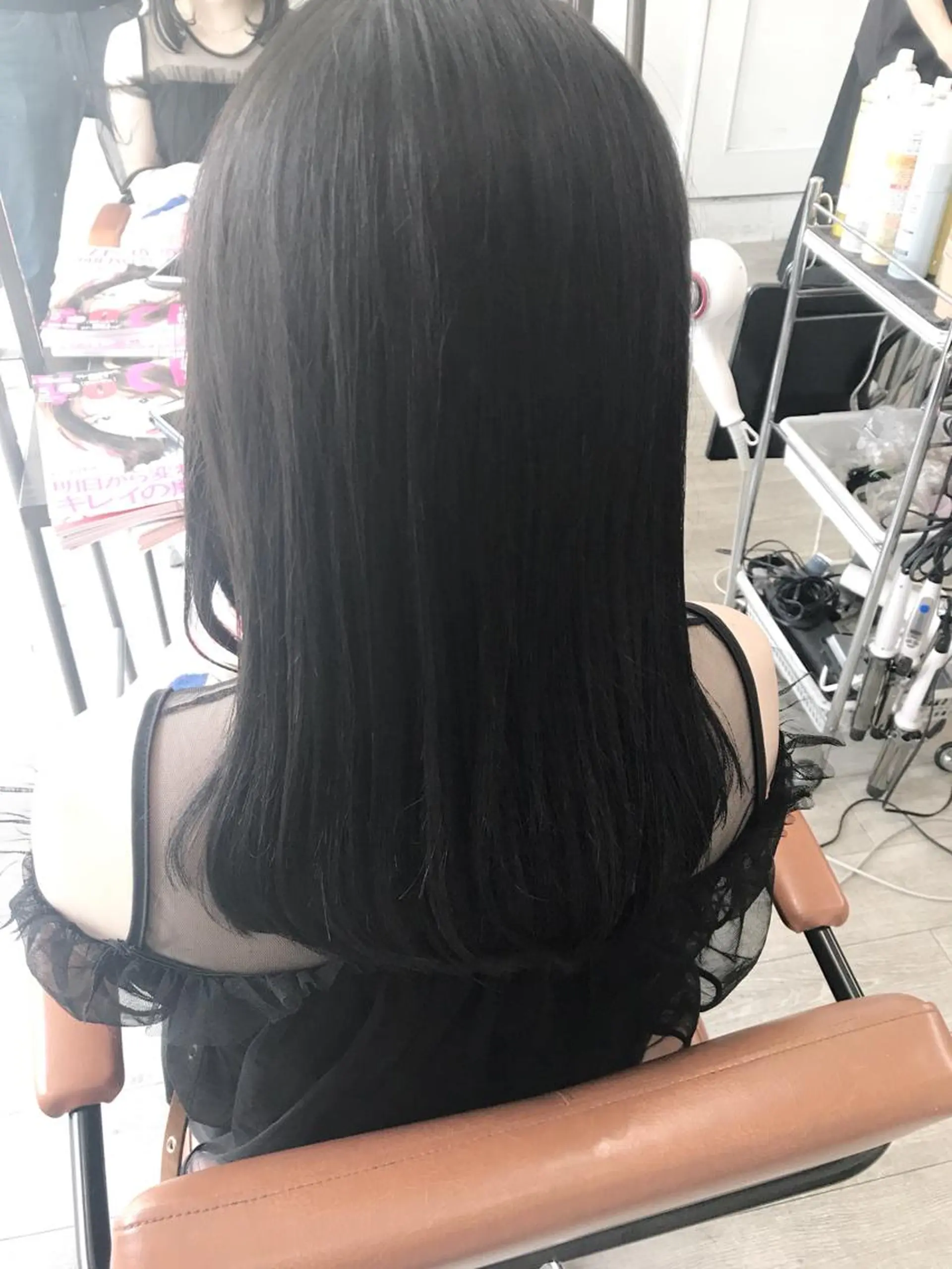 カラー ブリーチ ブルーカラー ブルージュ ブリーチなしカラー カット ヘアカラー トリートメント ヘッドスパ グレージュ/髪質改善 Yamato.hのヘアスタイル