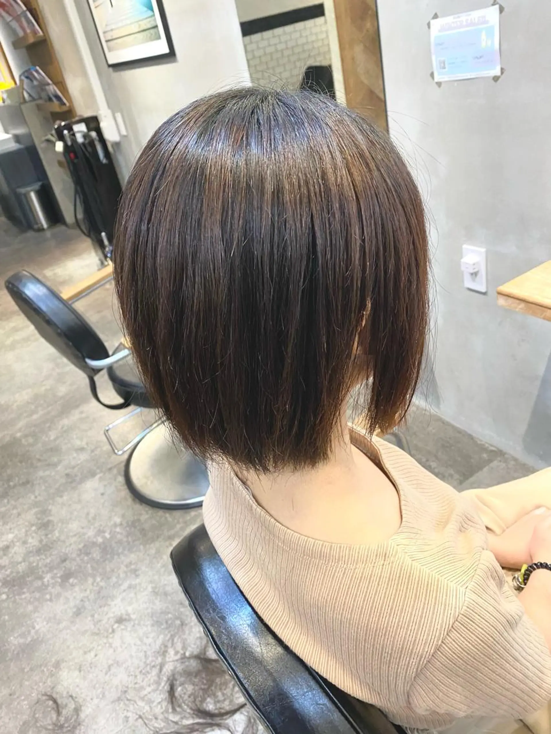 ショート ショートヘア 縮毛矯正 ヘアカラー トリートメント lafith hair luce所属・小山 奏良のヘアスタイル