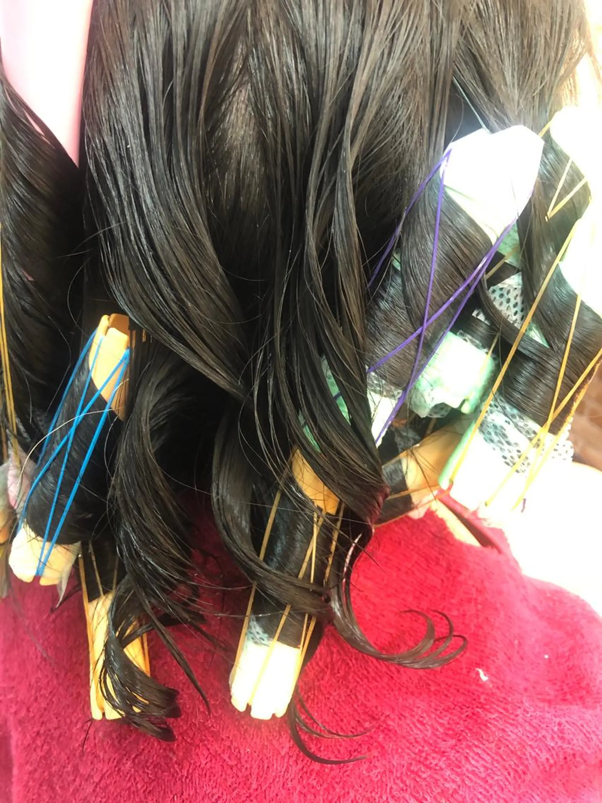 ミディアム パーマ 桧山 真のヘアスタイル