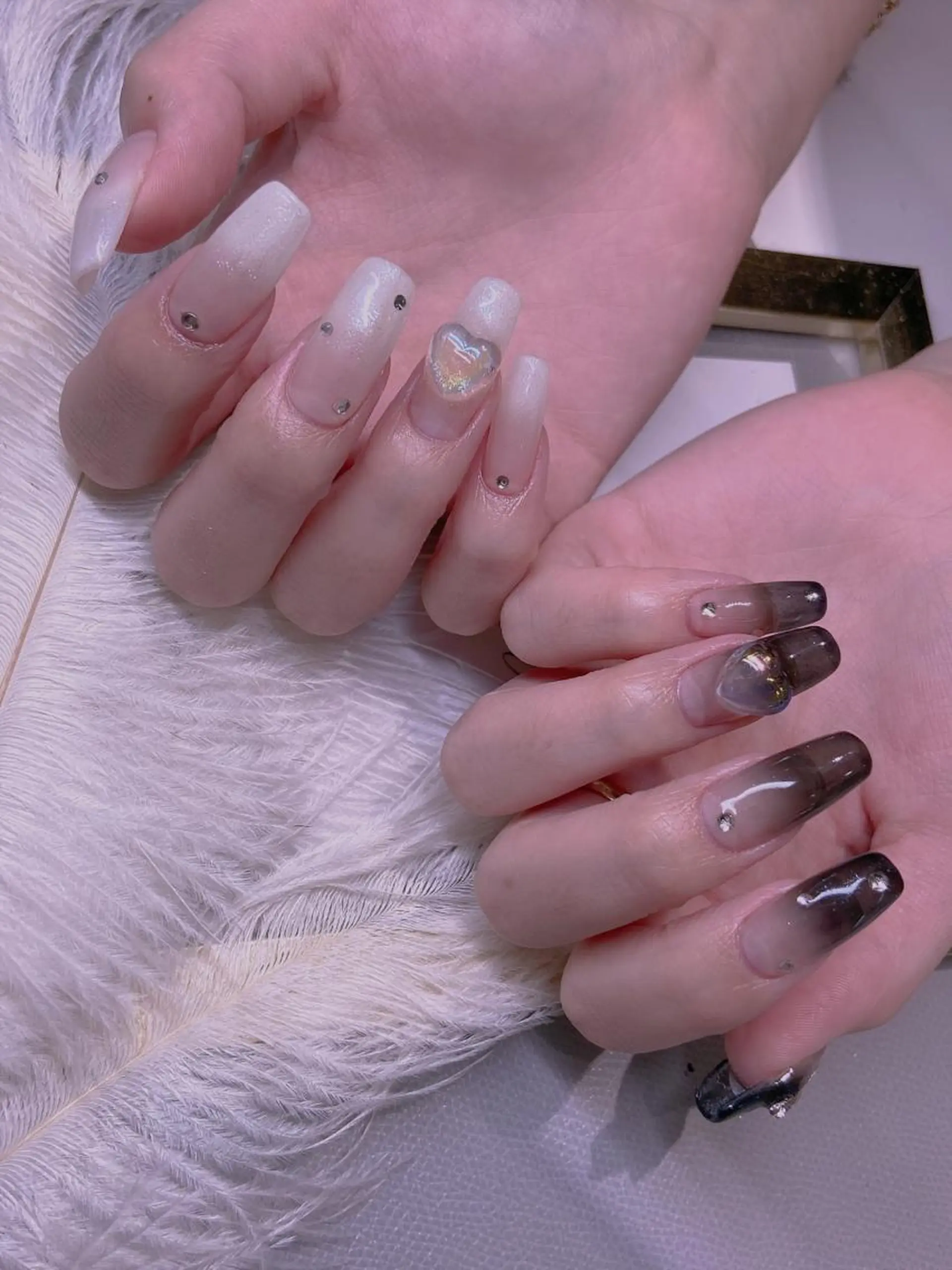 ネイル ハンドネイル 長さだし専門店 M2　rikaのネイルデザイン