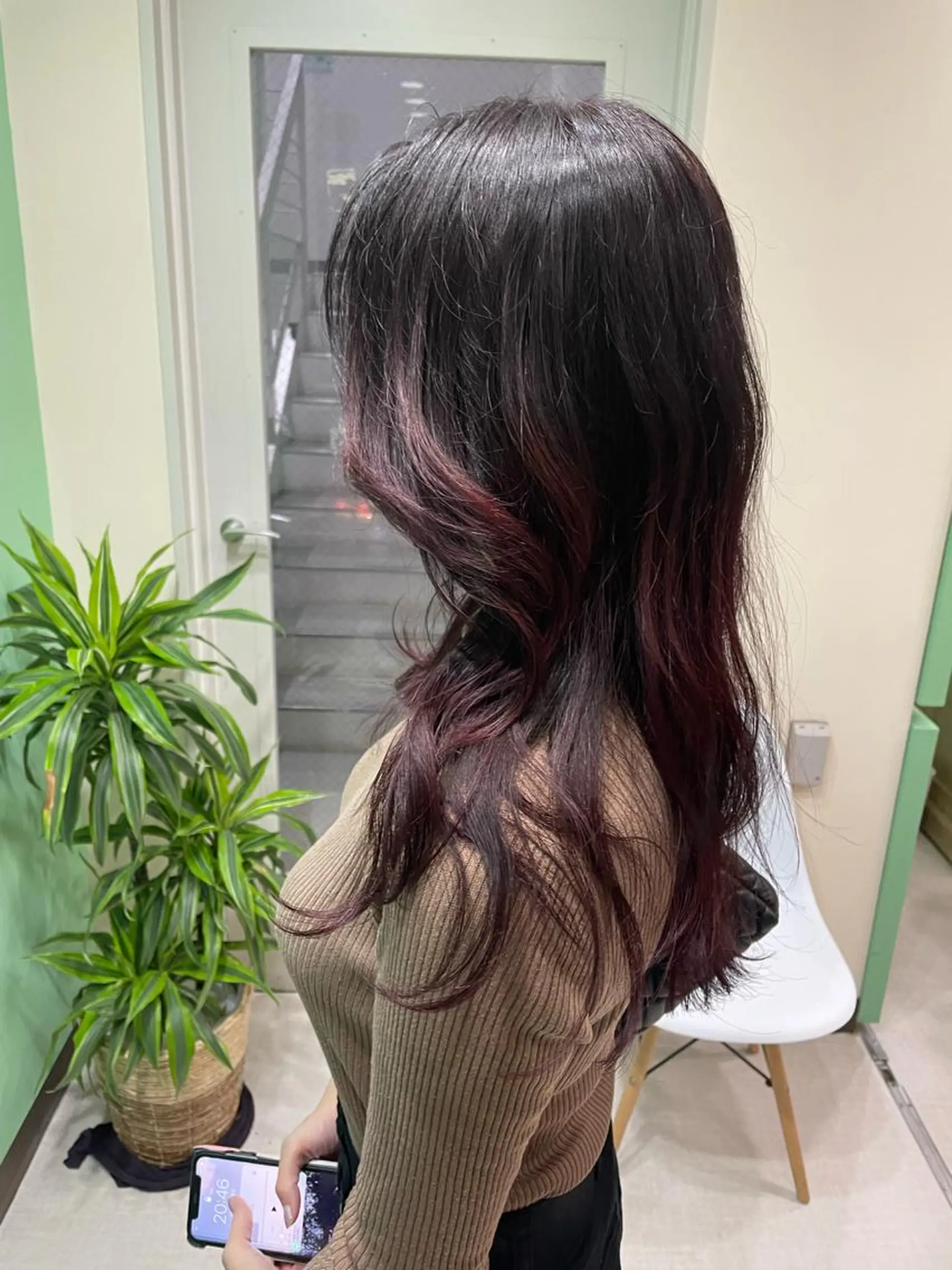ロング カラー カット ヘアカラー 韓国ヘア/レイヤー/ 暖色カラー/ Aiのヘアスタイル
