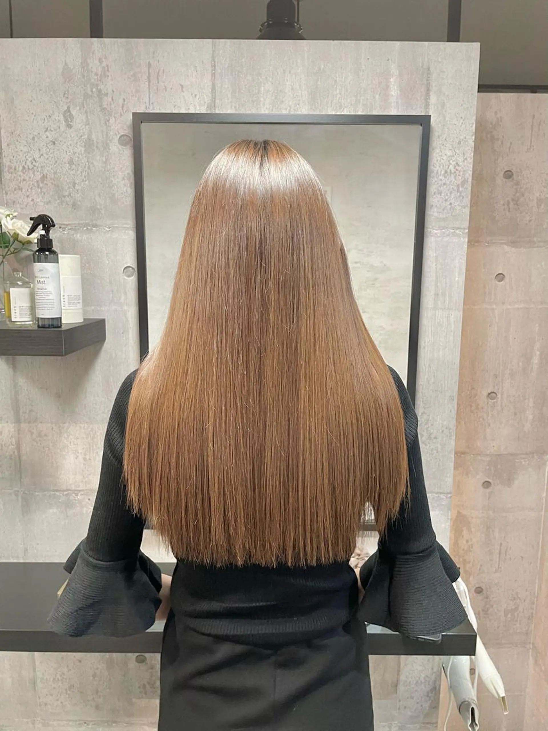 ロング 髪質改善 トリートメント 酸熱トリートメント カット 👑髪質改善カラー 中垣斗希のヘアスタイル