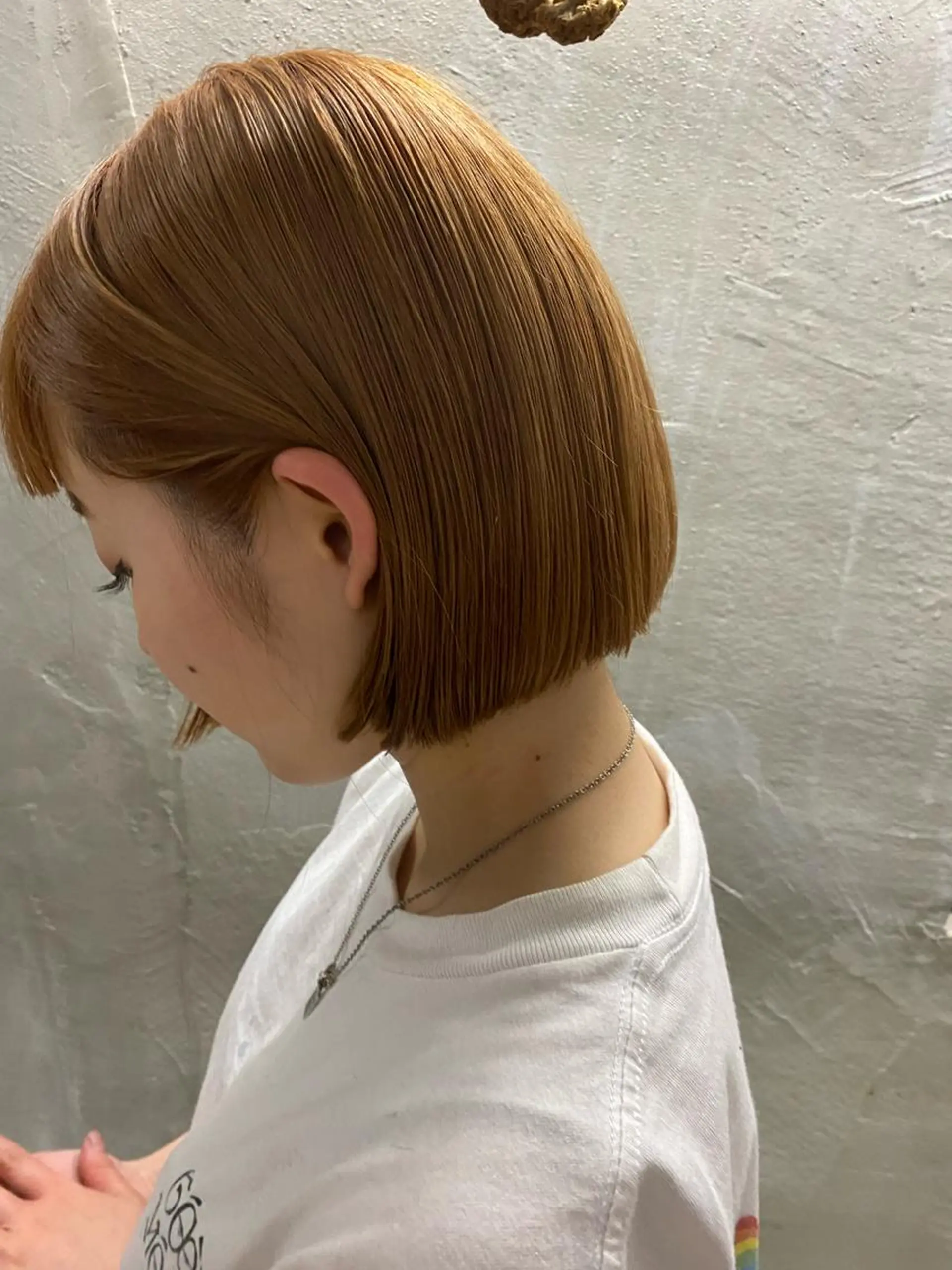 ショート カラー ボブ お任せヘア☘️☘️ 及川渚のヘアスタイル