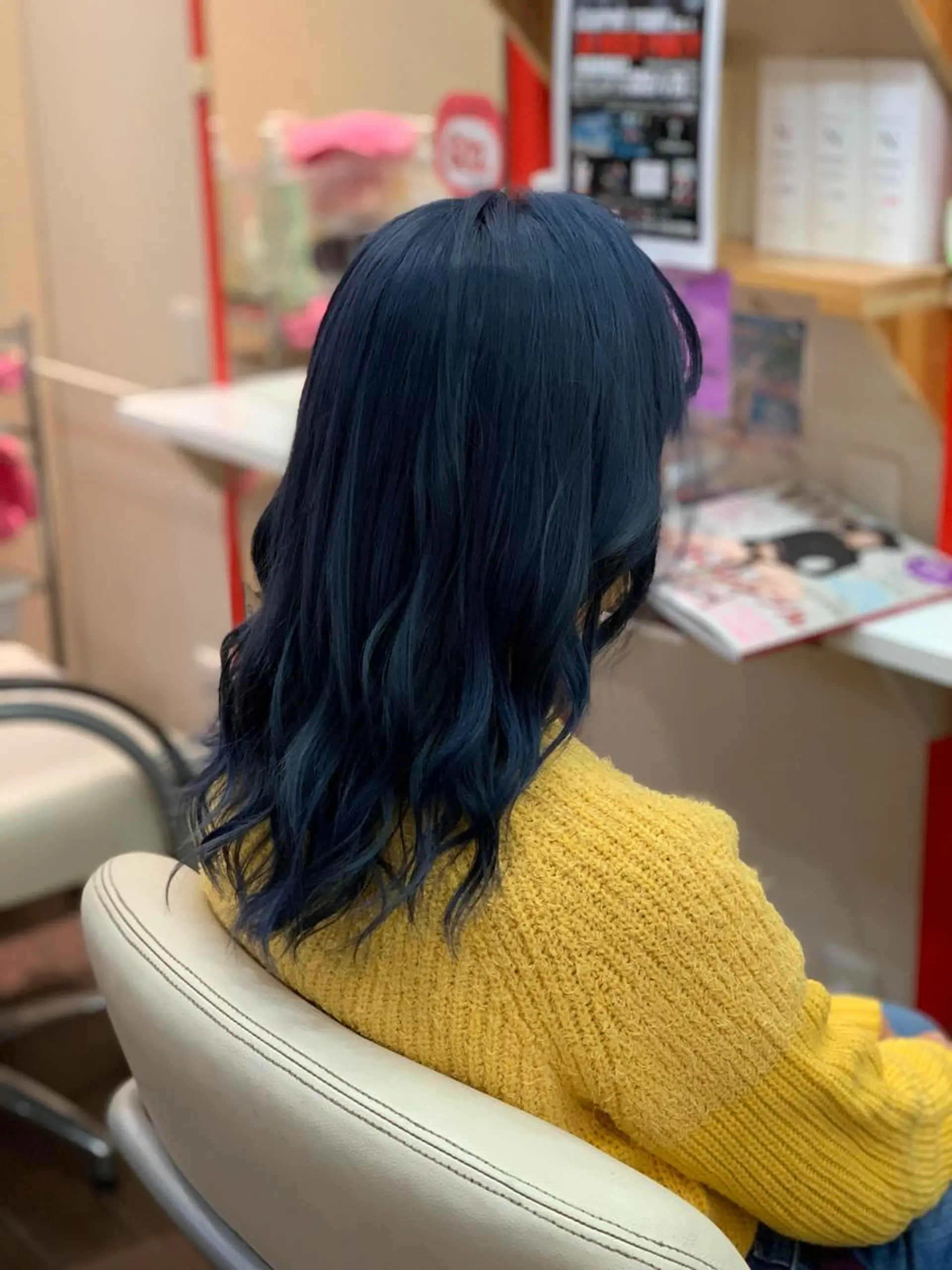 ロング カラー ヘアカラー トリートメント たけい ゆうきのヘアスタイル