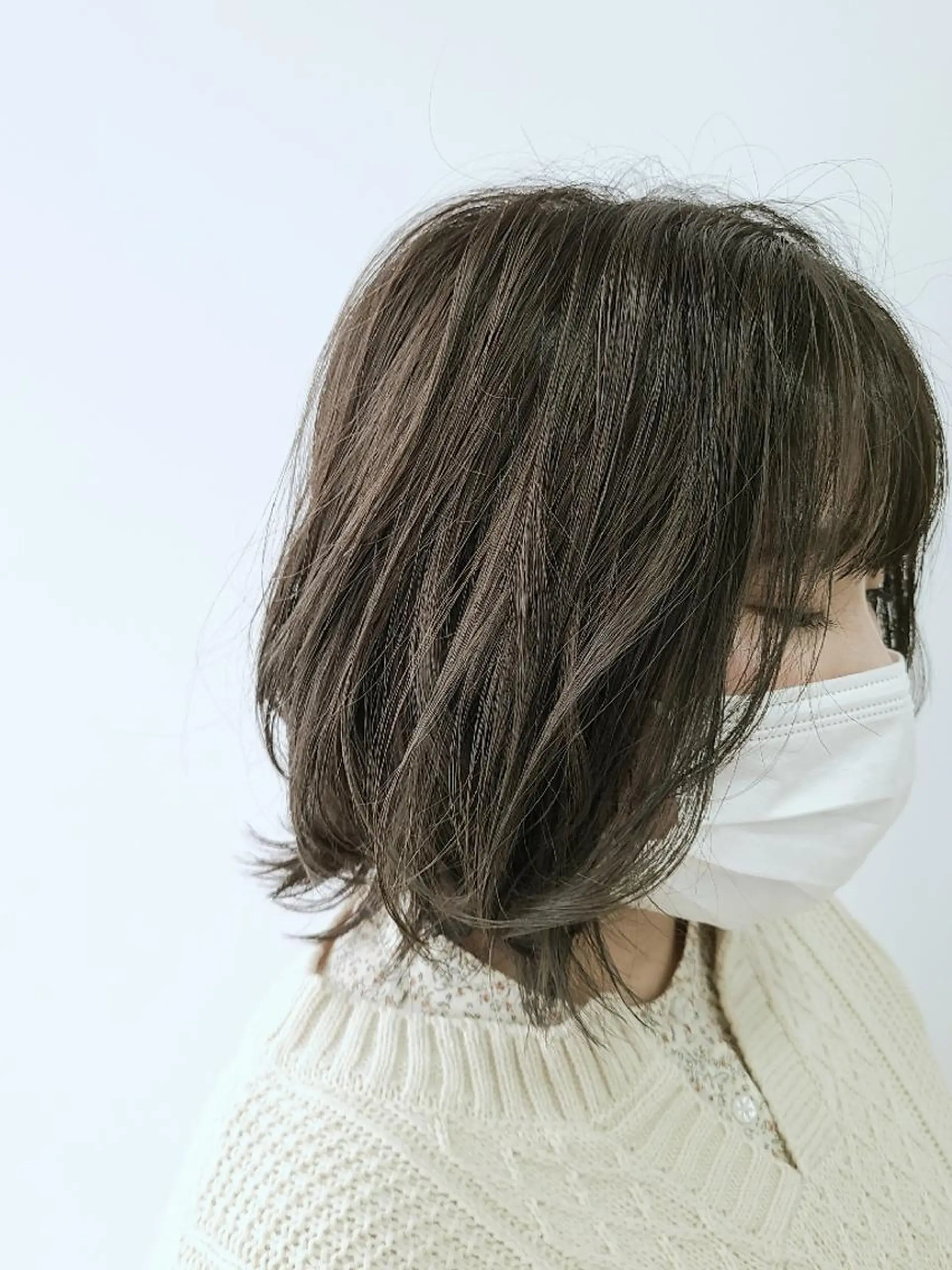 ミディアム GO TODAYシェアサロン岡山店所属・🎗️髪質改善・美髪 艶髪🥇小西邦生のヘアスタイル