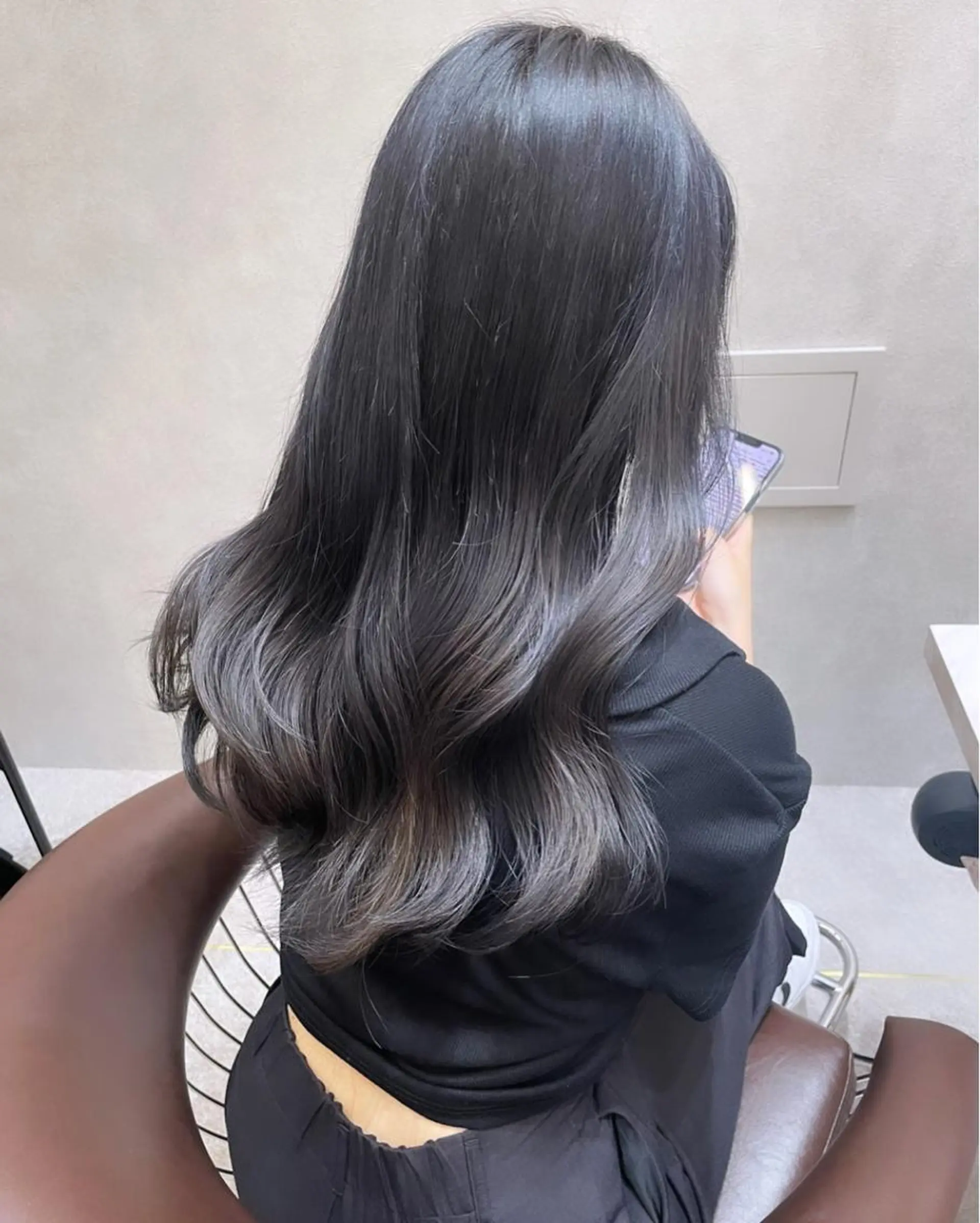 カラー rina／ベージュ ワンホン/韓国ヘアのヘアスタイル