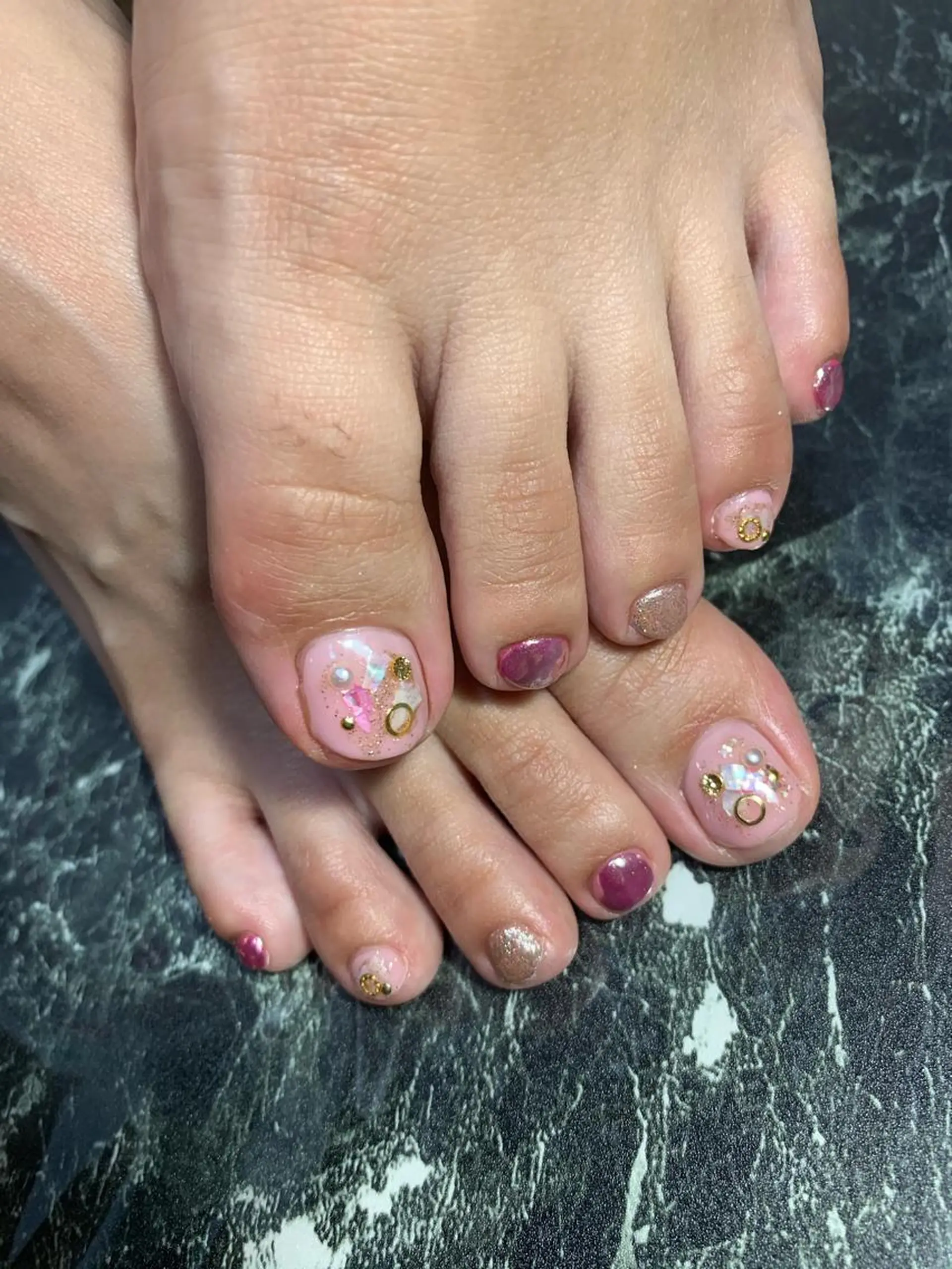 ネイル マルサンカクシカク所属・○△□ 守口市のネイルデザイン