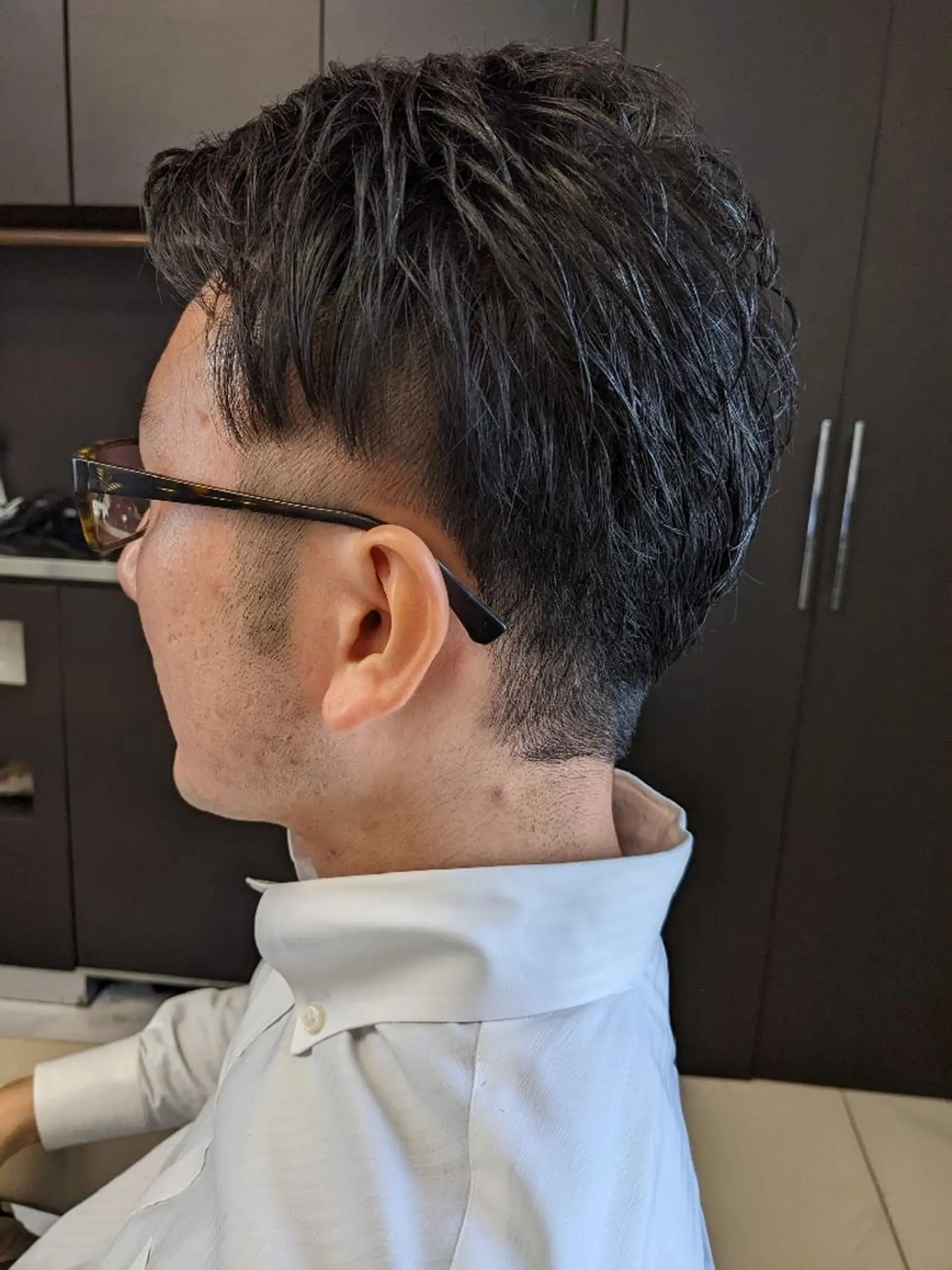 メンズ カット 小嶺 麗華のヘアスタイル